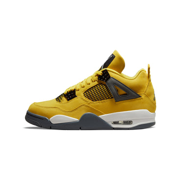 Air Jordan Mens 4 Retro Tour Yellow Shoes