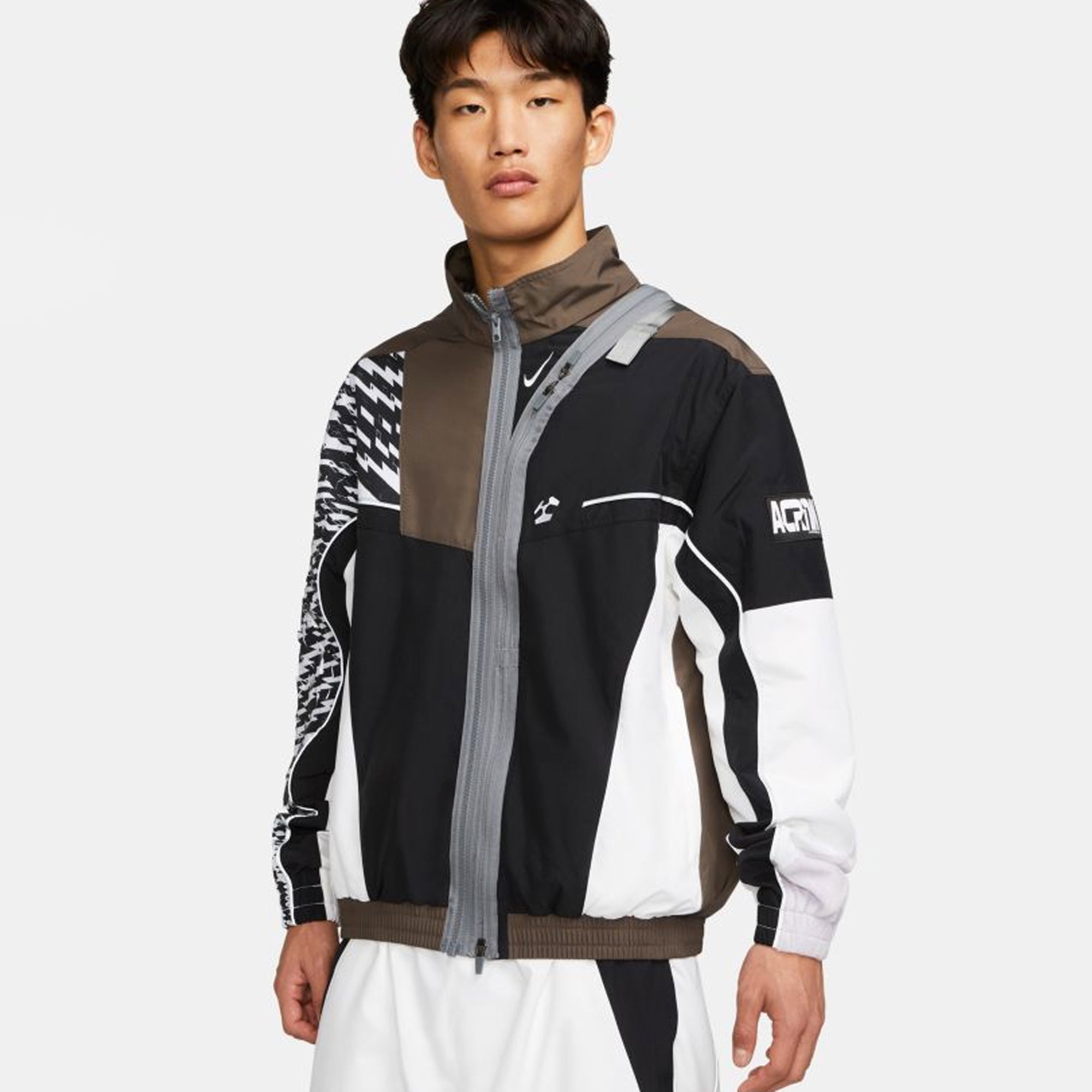 Nike Mens NRG Woven Jacket 'White/Multi'