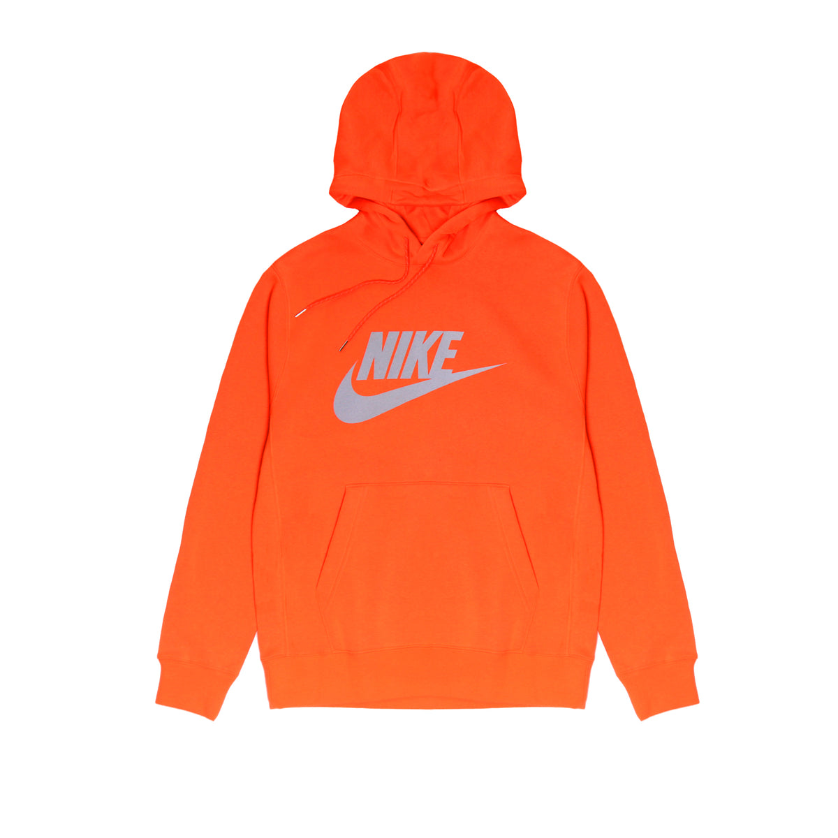 Orange Nike Nike Hoodie With Just Swoosh Nike Pullover Hoodie