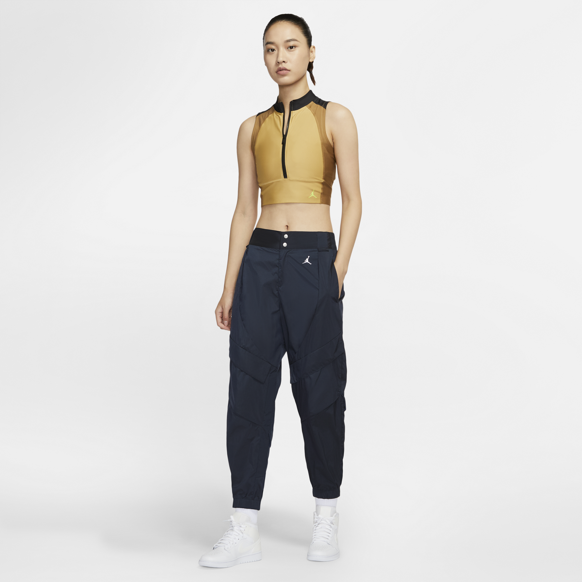 Air Jordan Womens Navy Utility Pants