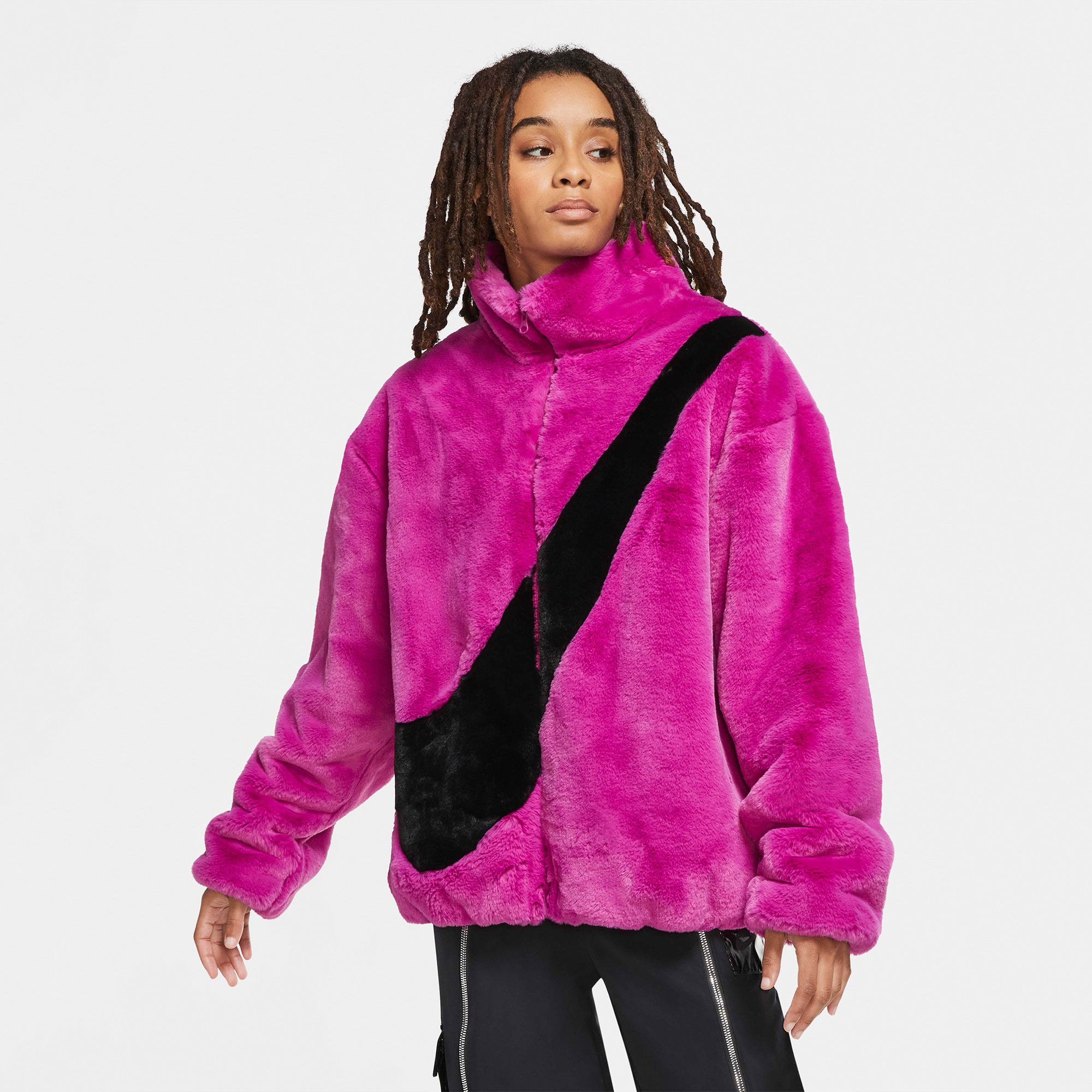 Nike Women Sportswear Faux Fur Jacket – Extra Butter