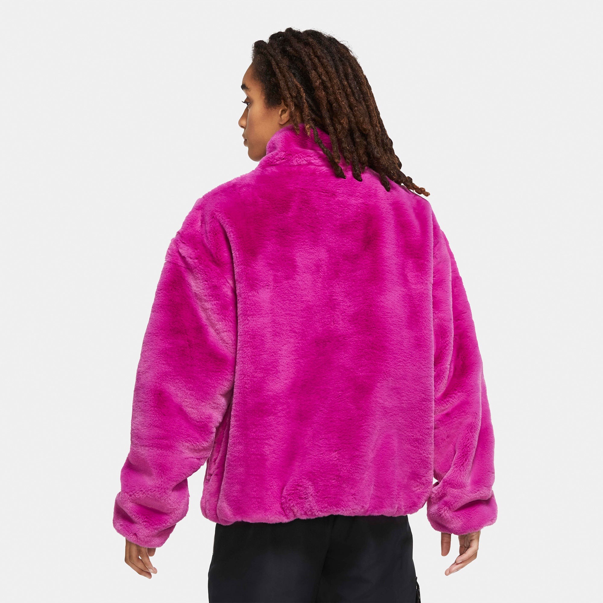 Nike Women Sportswear Faux Fur Jacket