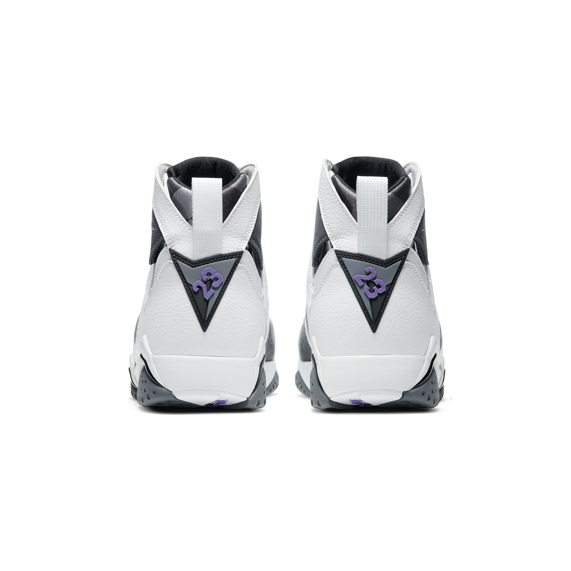 Air Jordan 7 Mens Retro Shoes 'White/Varsity Purple'