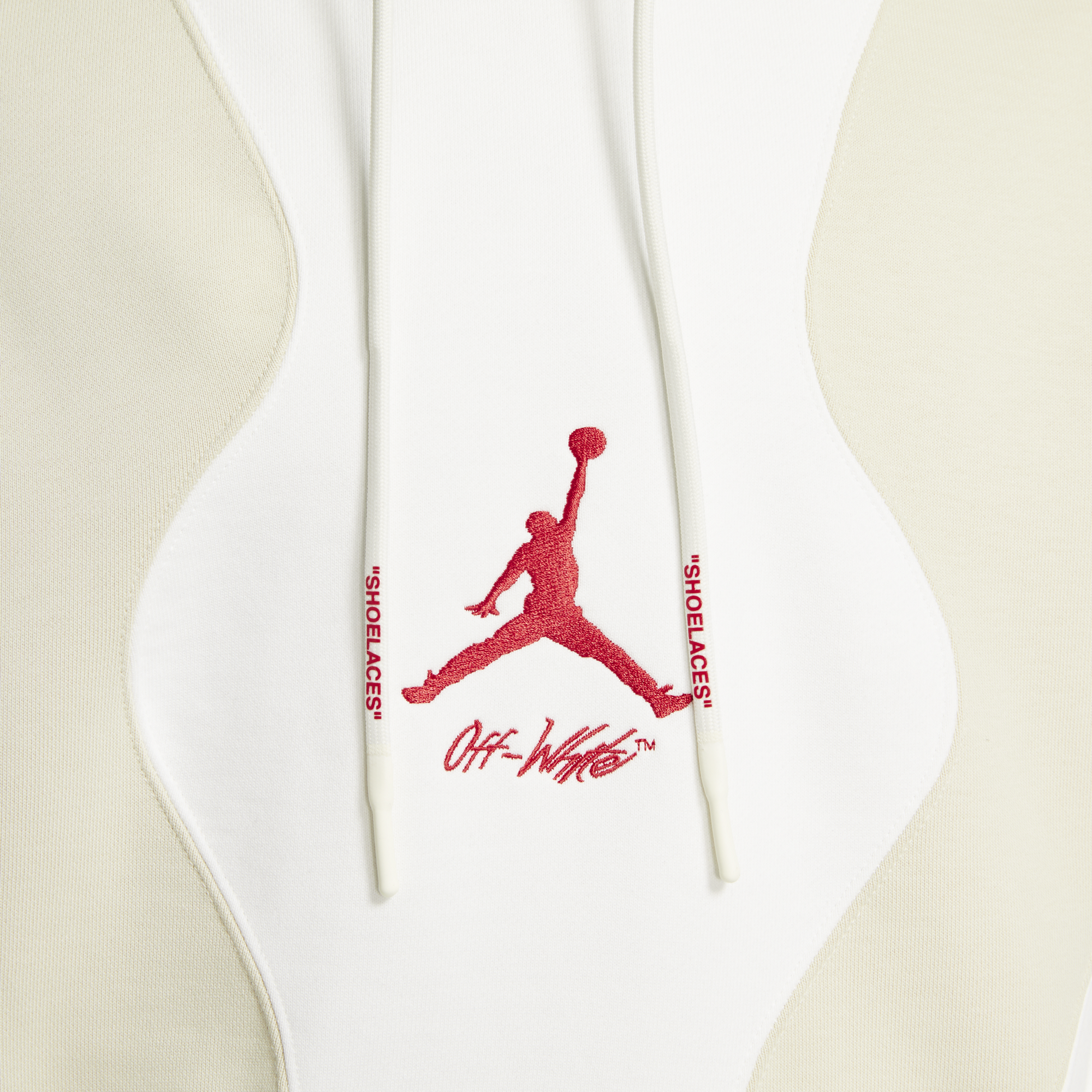 Air Jordan x Off-White Mens Pullover Hoodie – Extra Butter Air Jordan x Off-White Mens Pullover Hoodie – Extra Butter