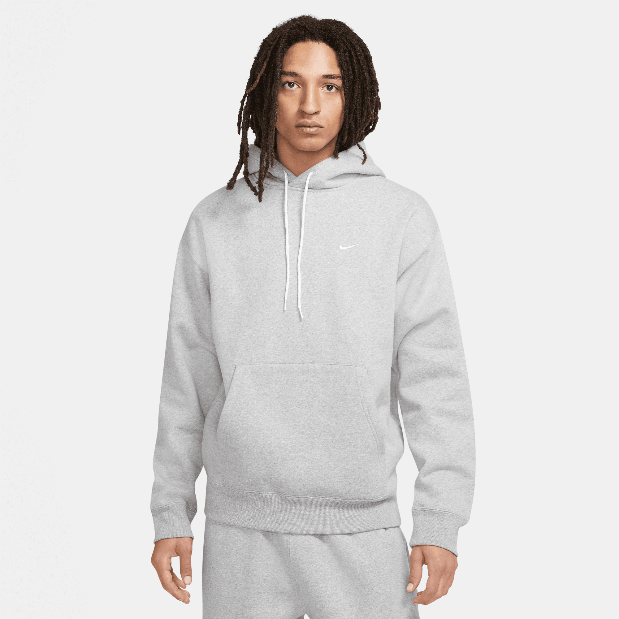 Nike Mens Solo Swoosh Fleece Hoodie