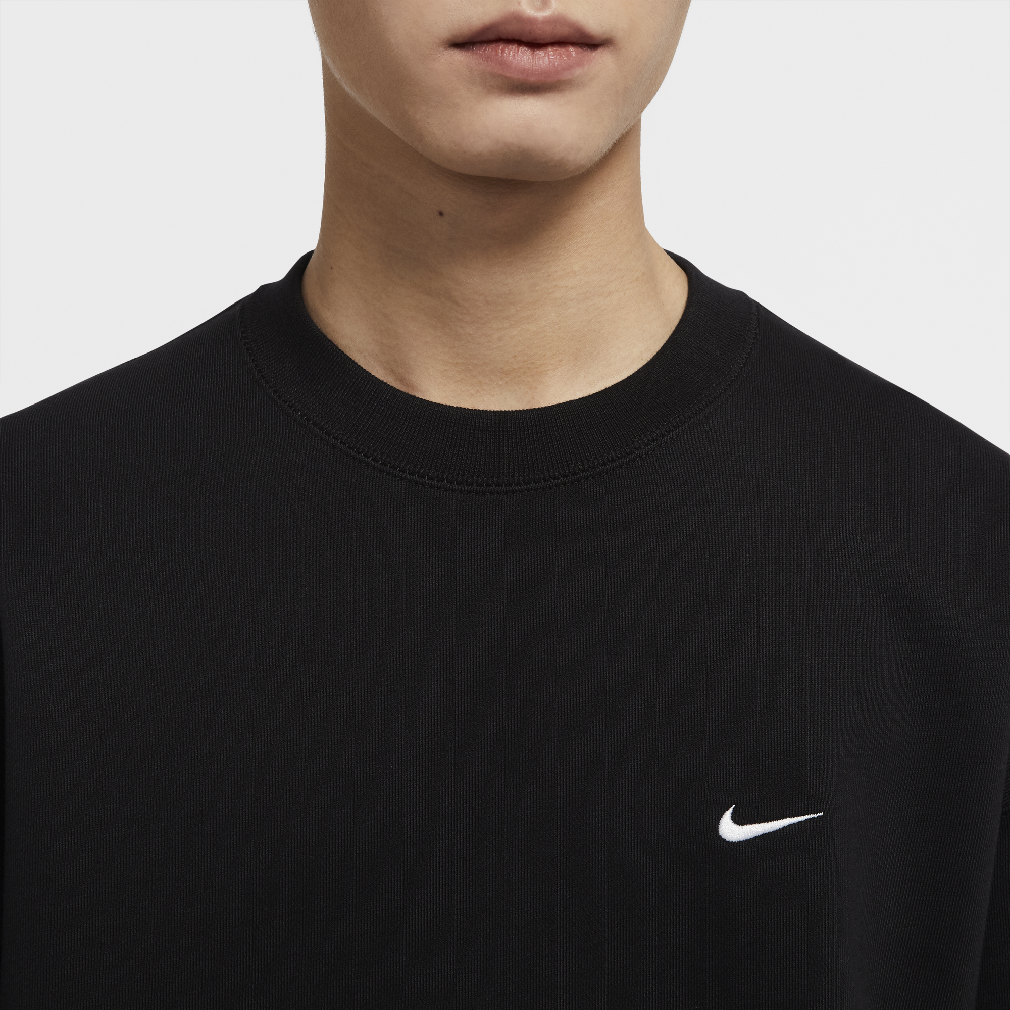 Nike Mens Solo Swoosh Fleece Crew