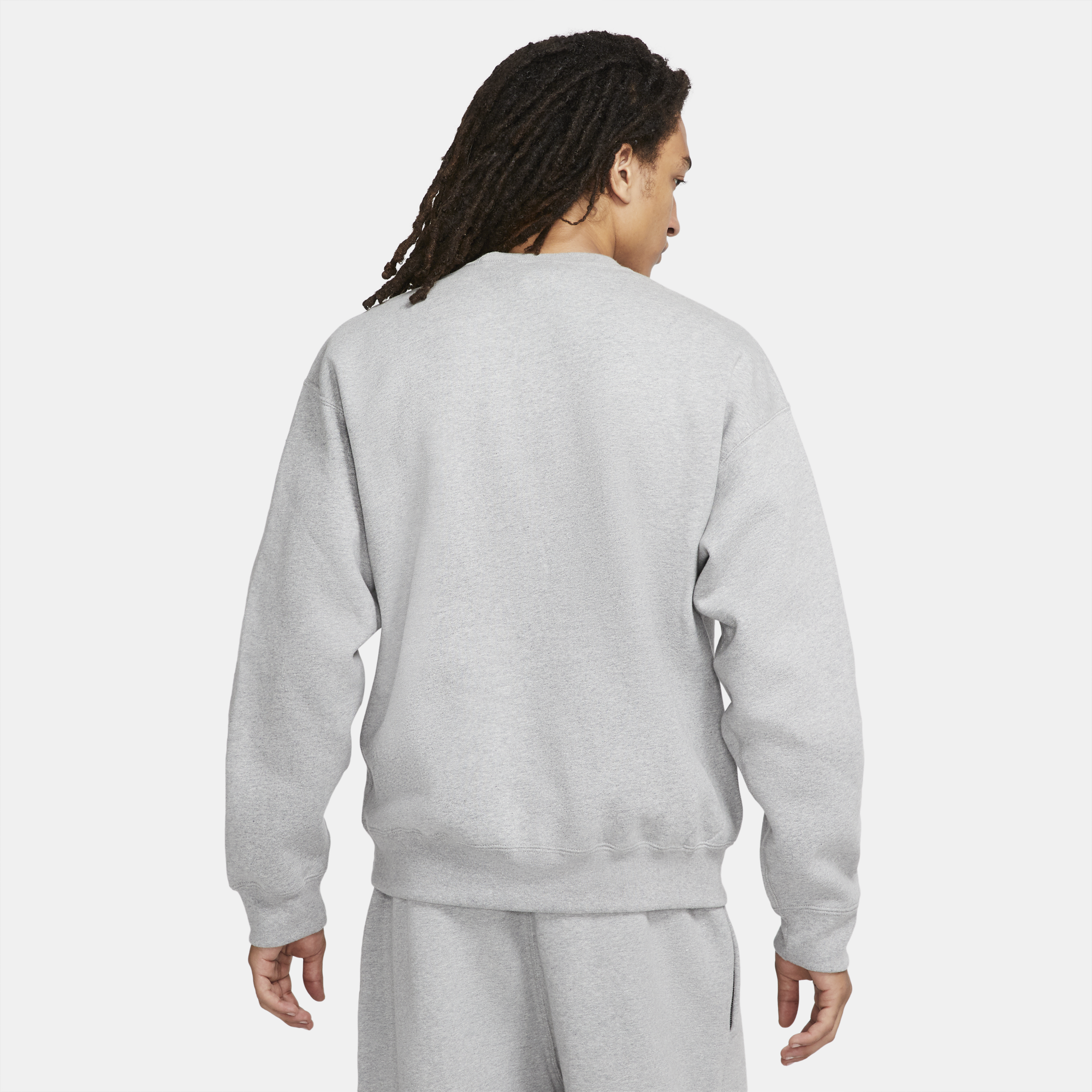 Nike Mens Solo Swoosh Fleece Crew