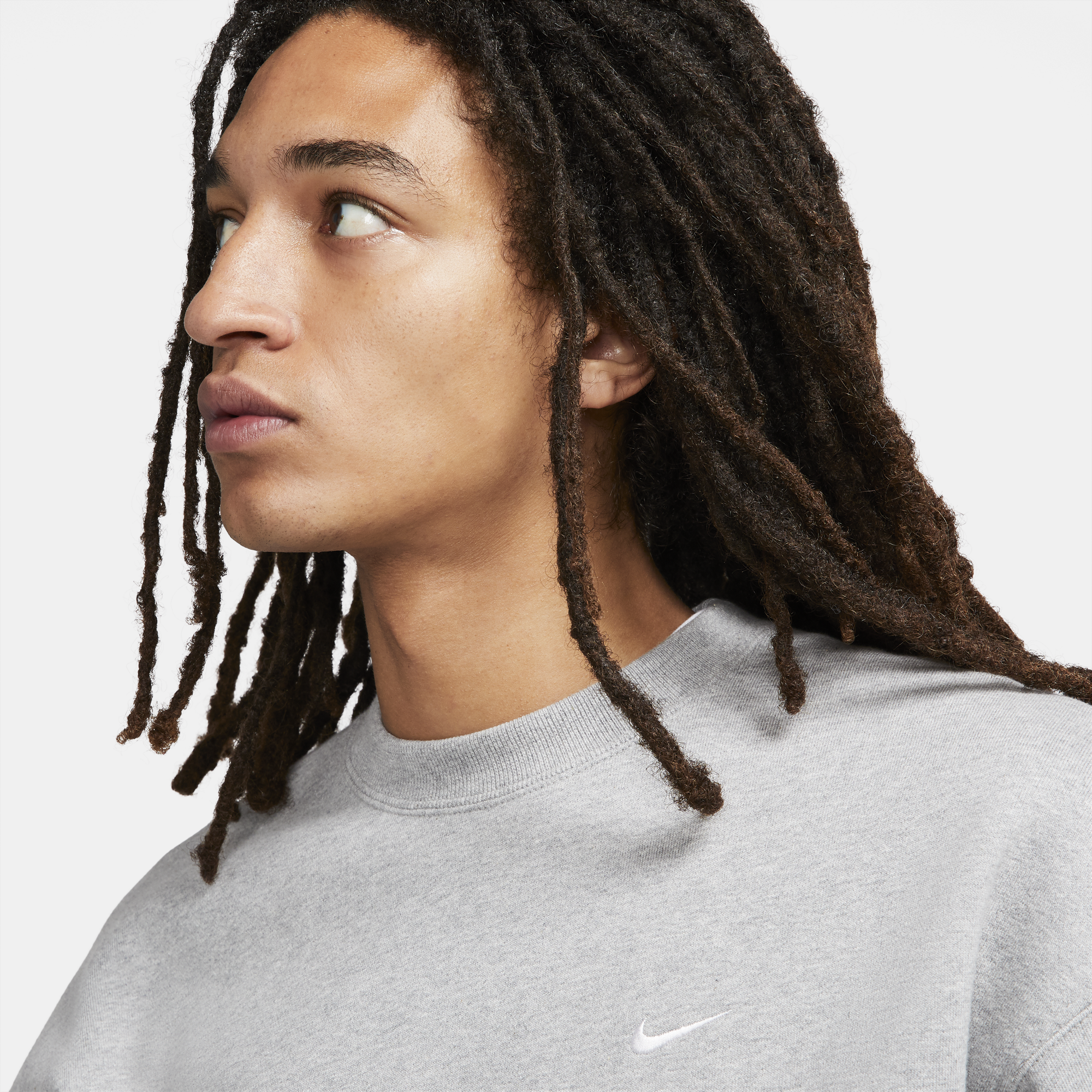 Nike Mens Solo Swoosh Fleece Crew