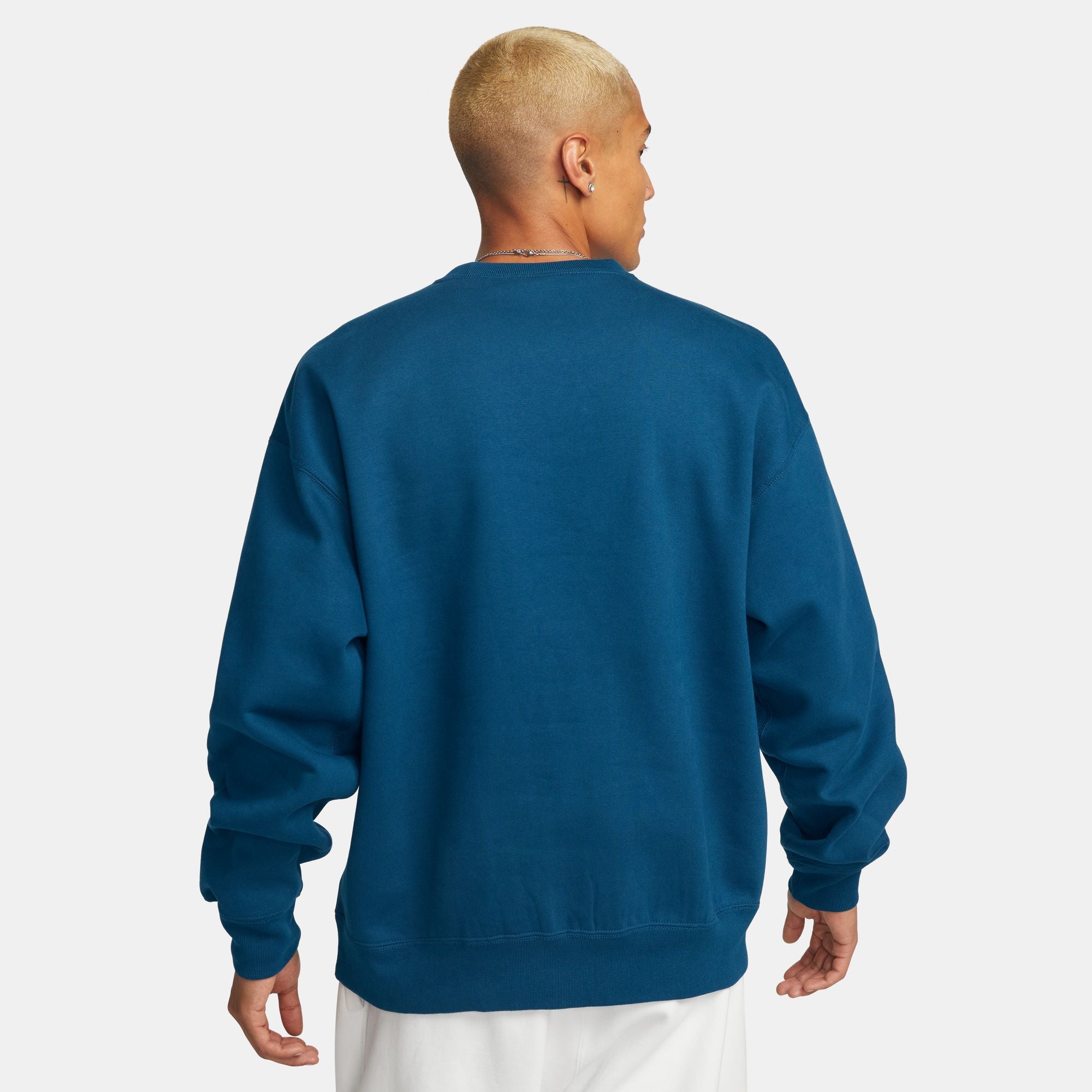 Nike Mens Solo Swoosh Fleece Crew