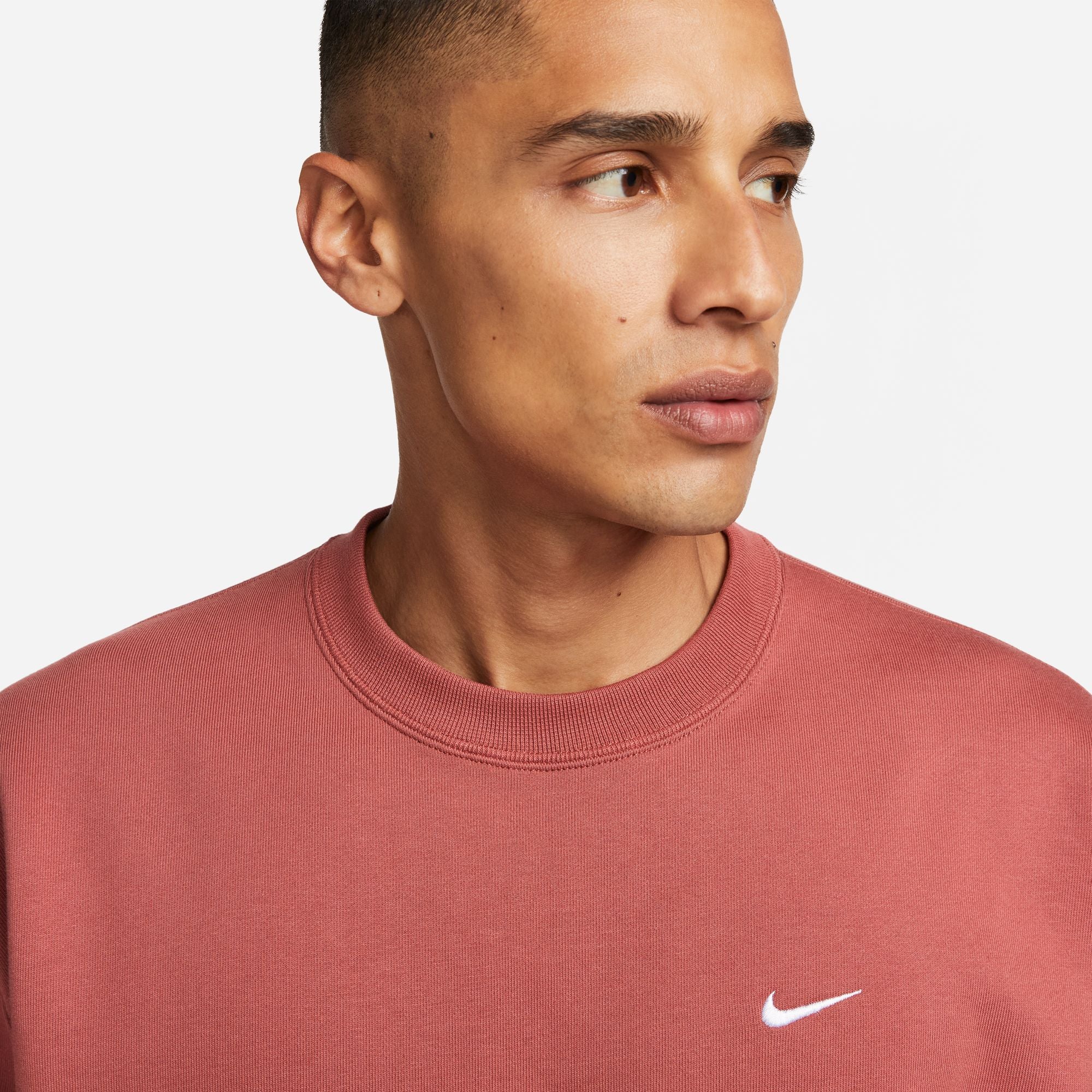 Nike Mens Solo Swoosh Fleece Crew