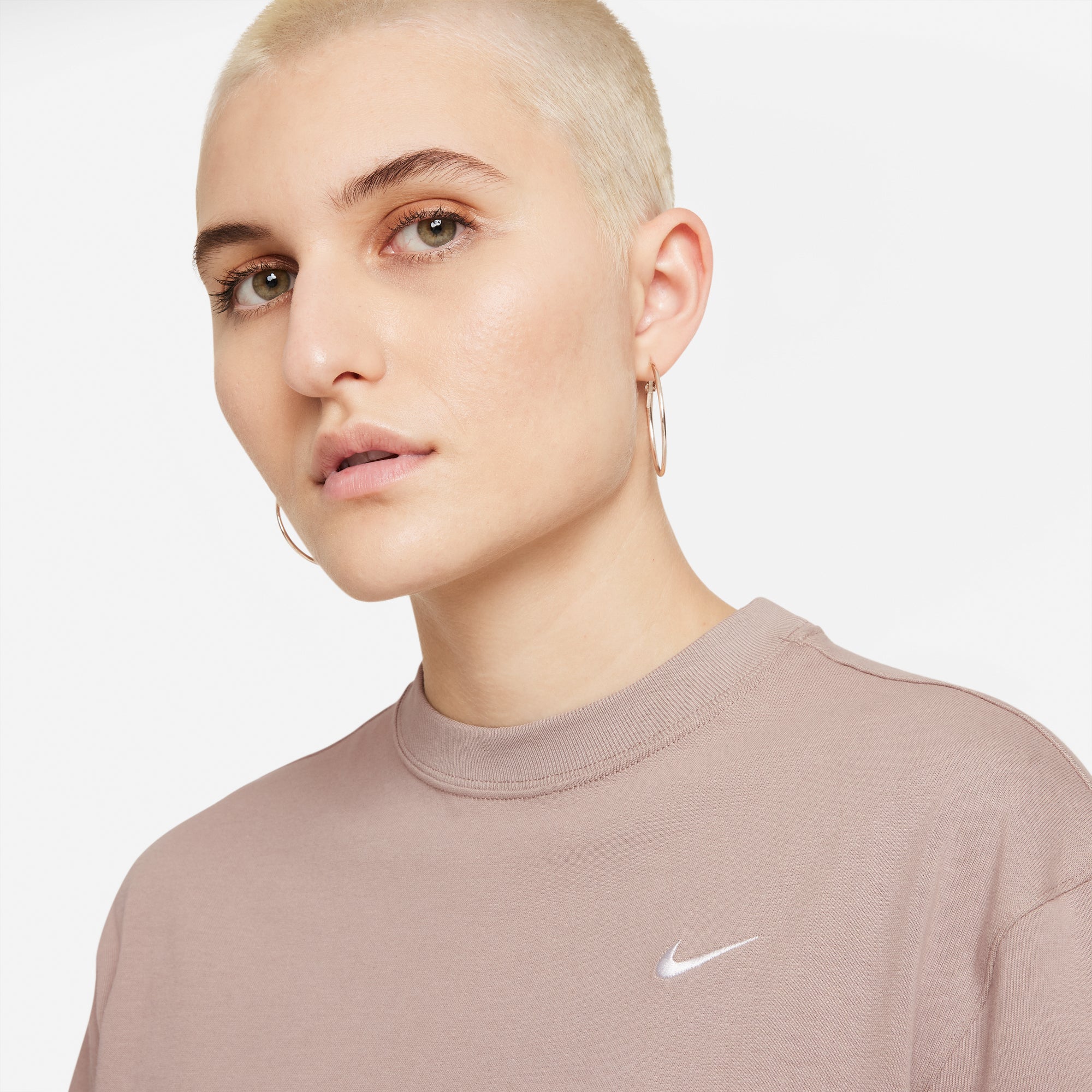 NikeLab Womens T-Shirt Malt/White