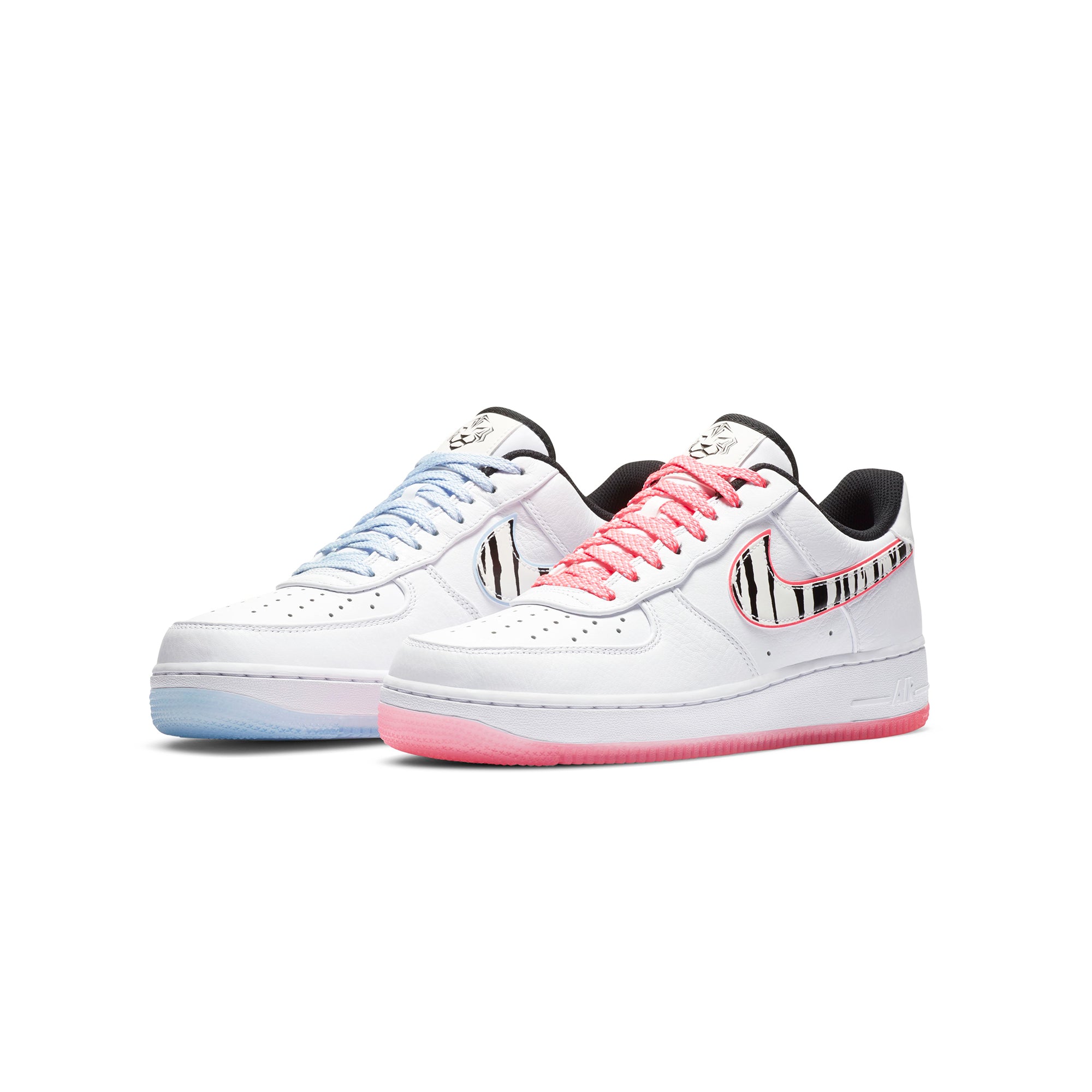 Nike Mens Air Force 1 '07 White Tiger Shoes