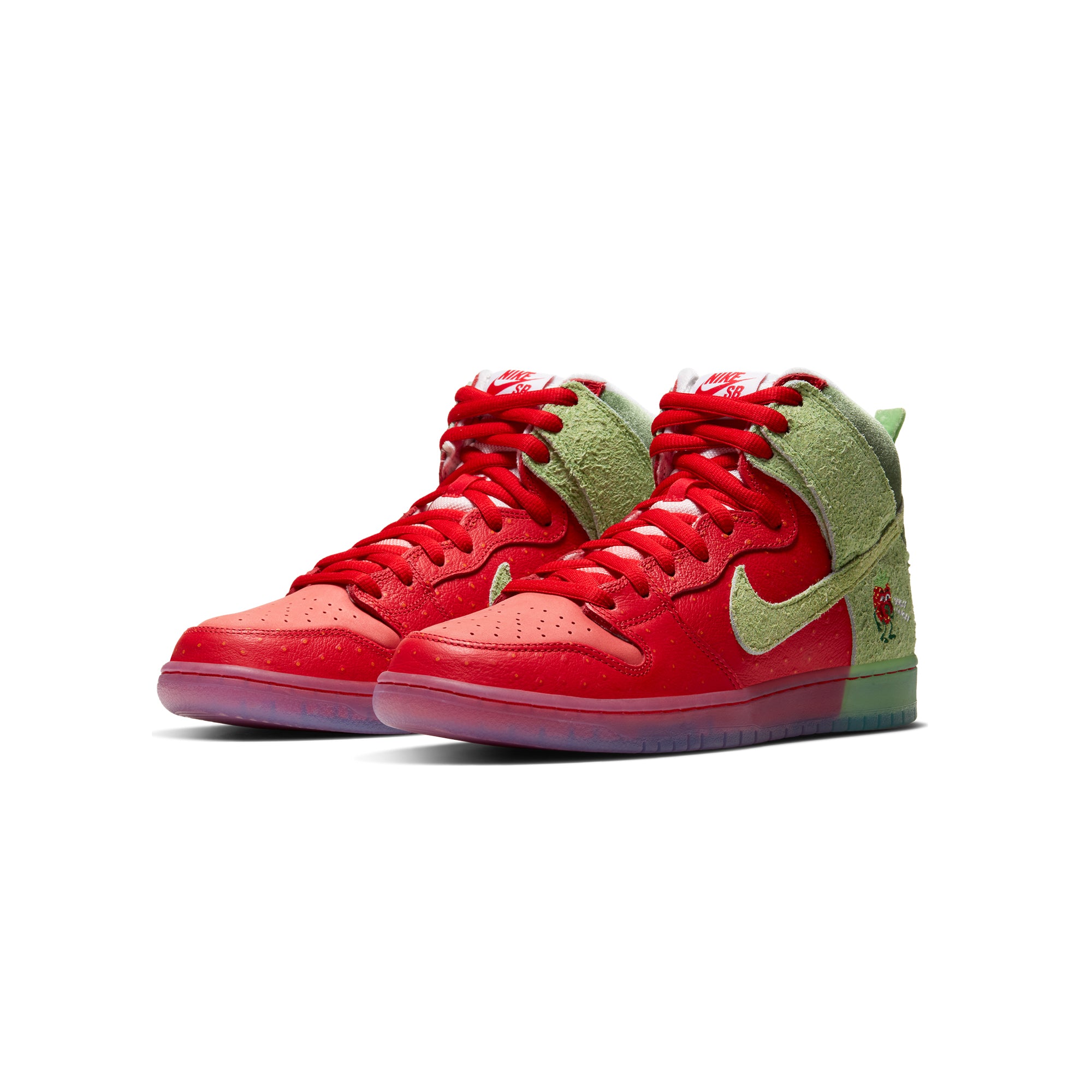 Nike SB Dunk High Pro Strawberry Cough Shoes