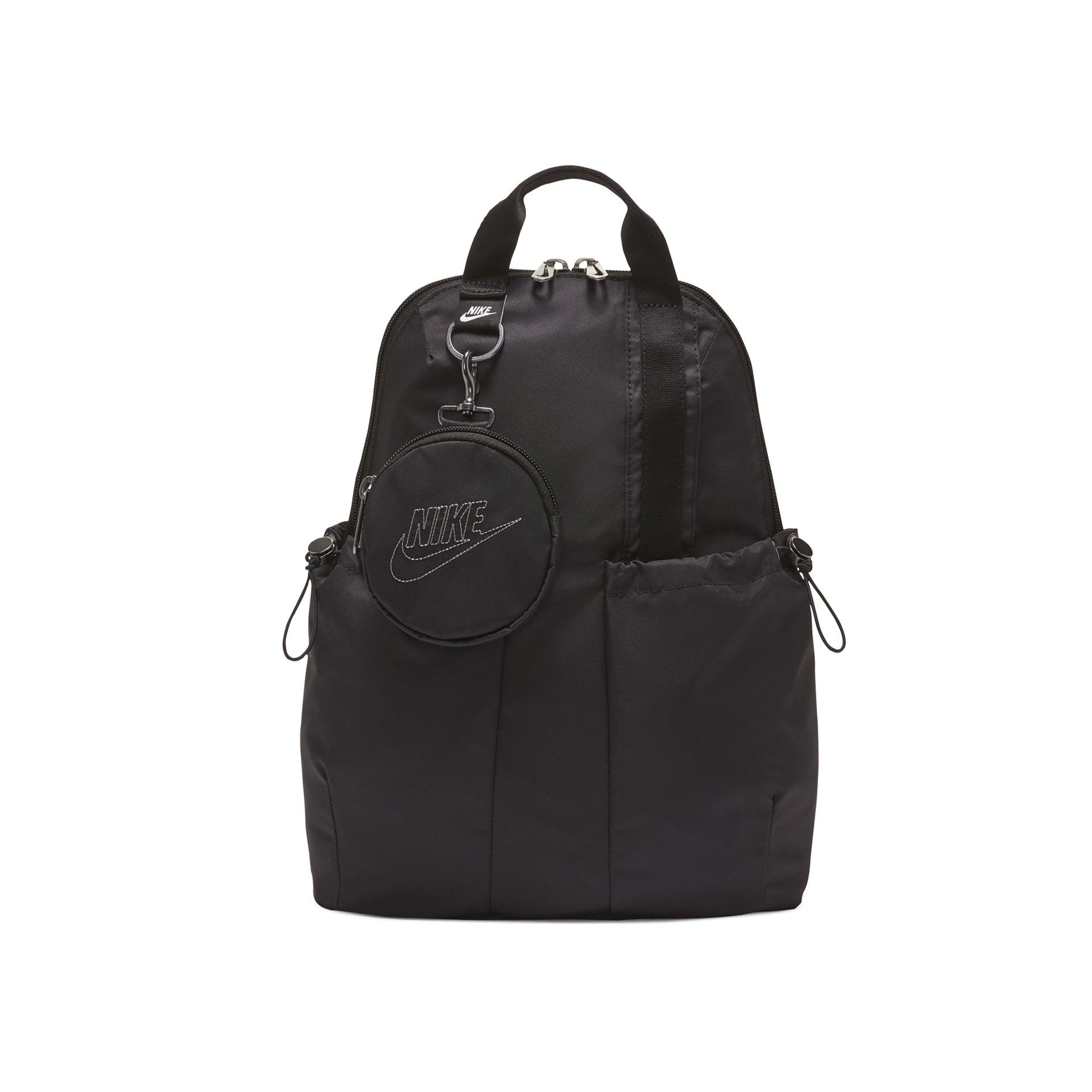 Beautiful Black Nike Futura Luxe Mini Backpack With Removable Accessories  Bag