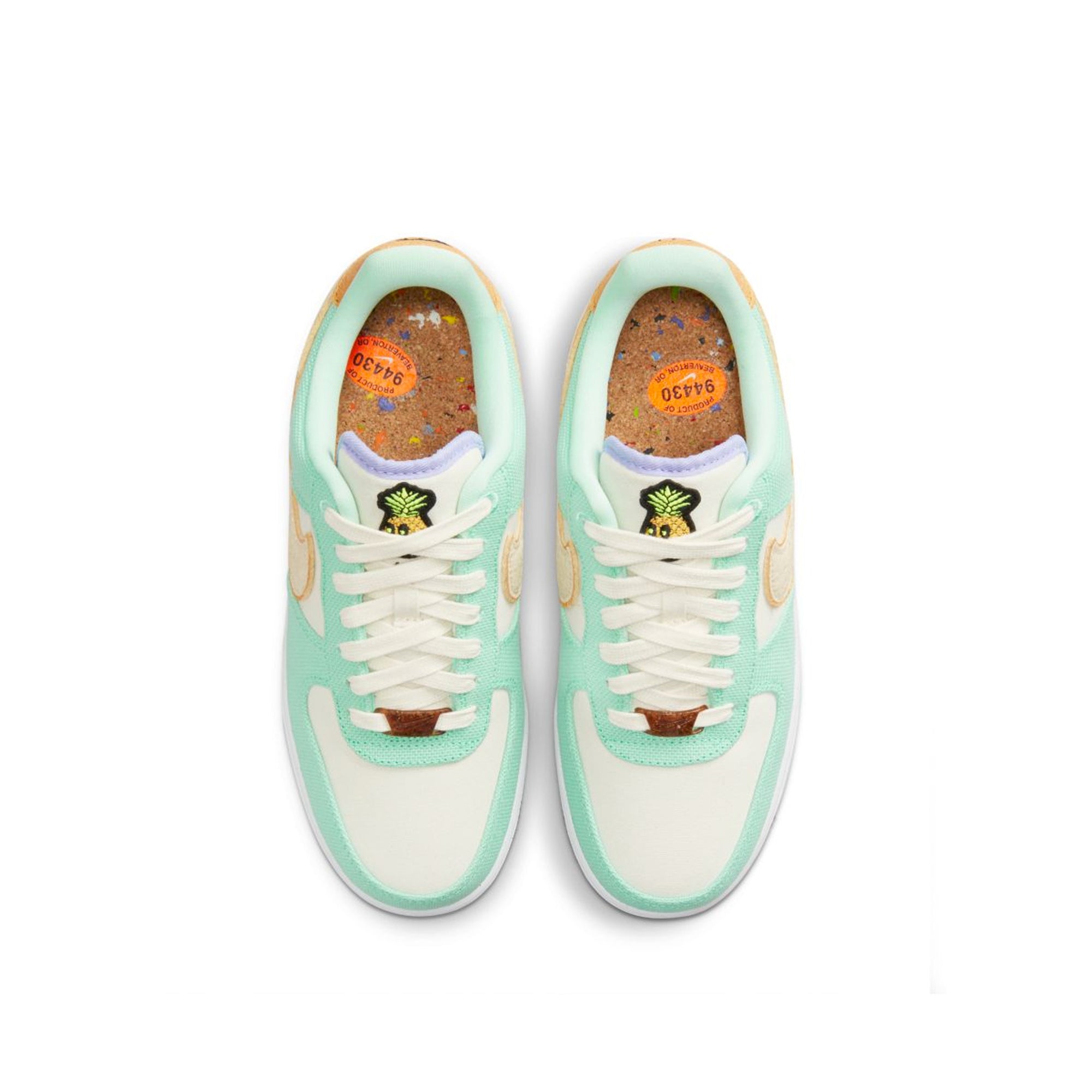 Nike Womens Air Force 1 '07 LX Shoes 'Green Glow'