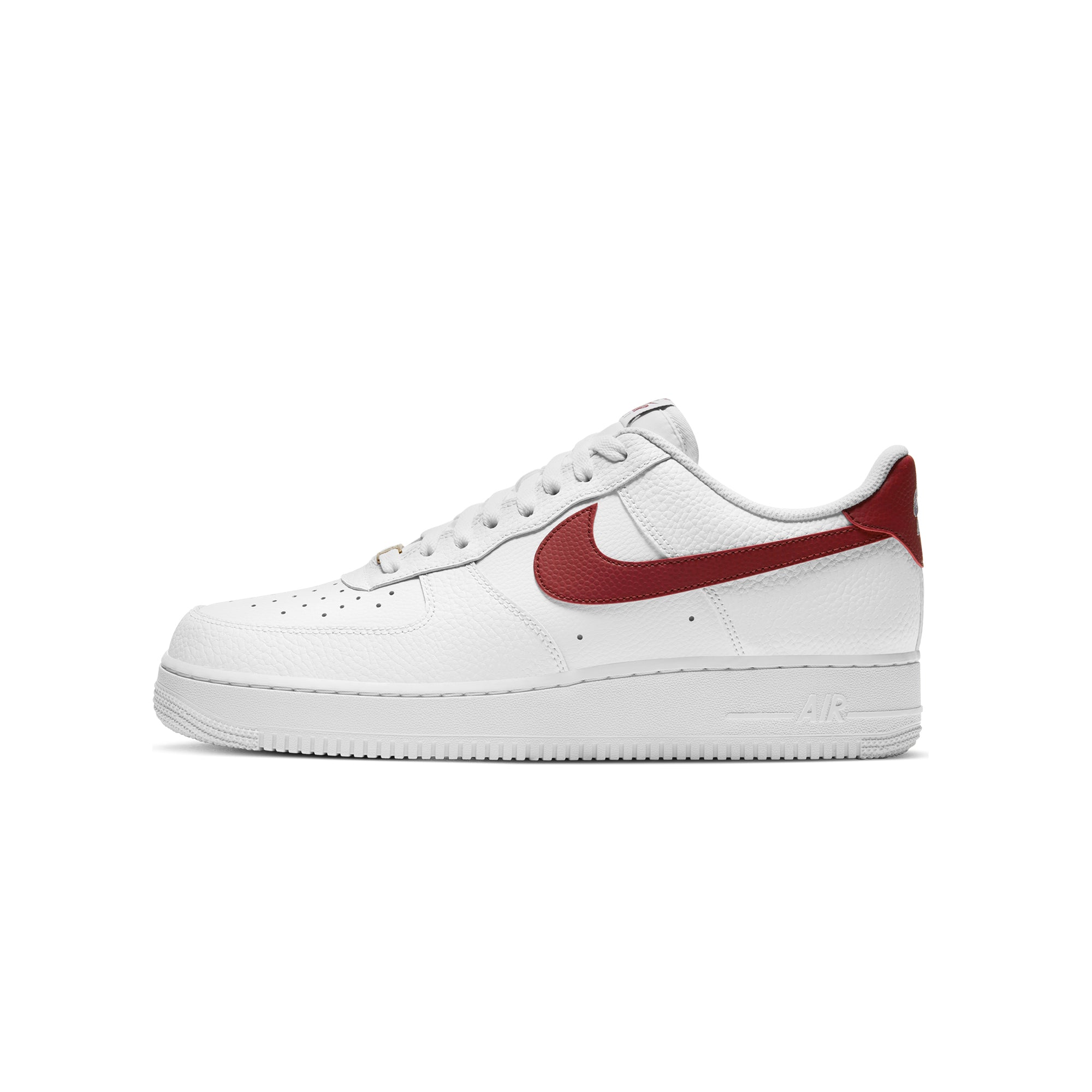 Nike Mens Air Force 1 '07 Shoes 'White/Team Red'