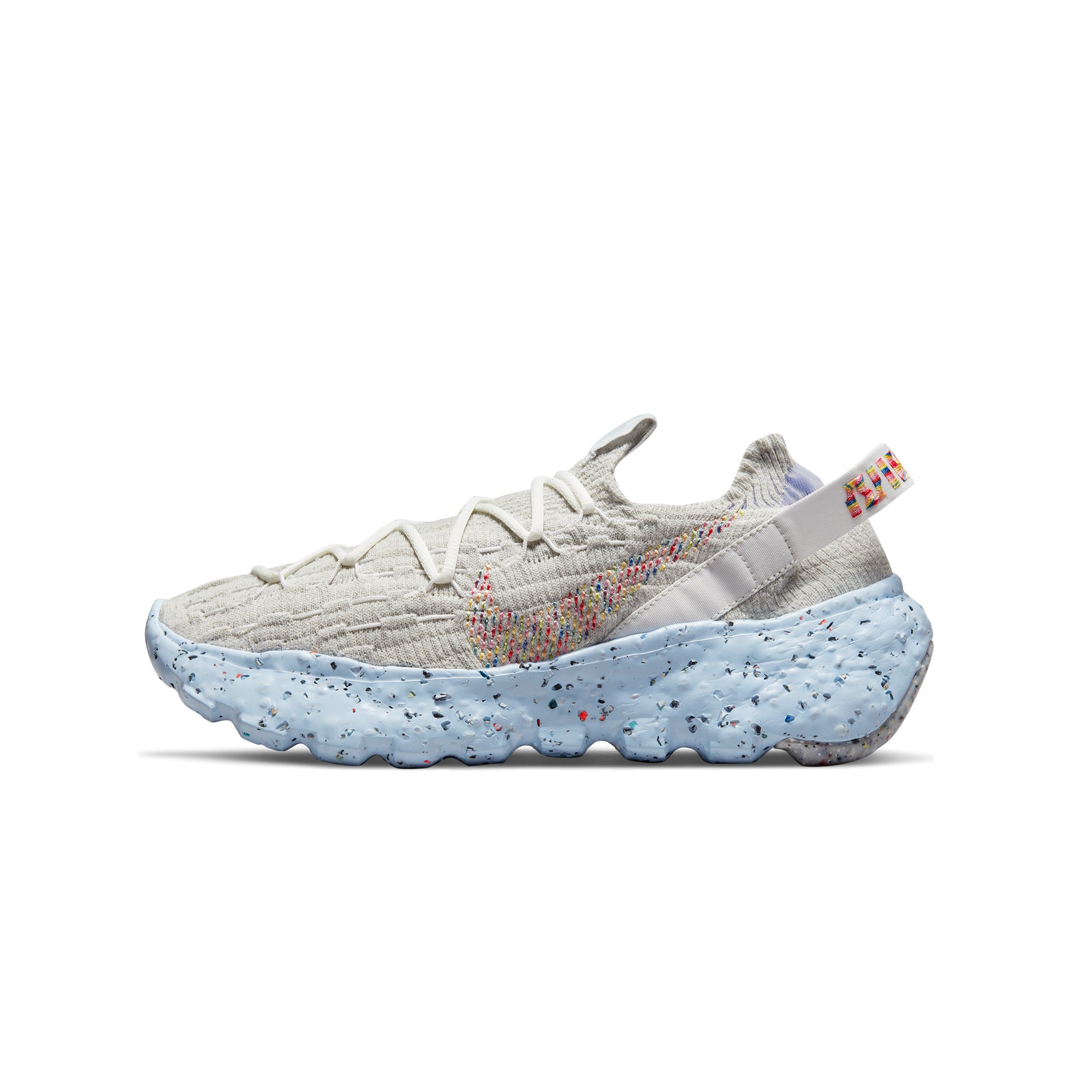 Nike Mens Space Hippie 04 Shoes Summit White/Multi-Color-Photon Dust ...