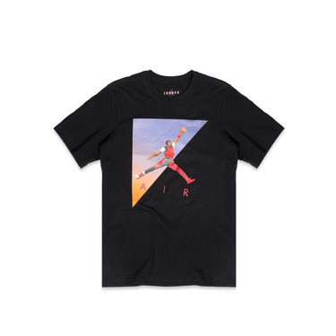 Air Jordan Mens Air Photo T-Shirt 'Black'