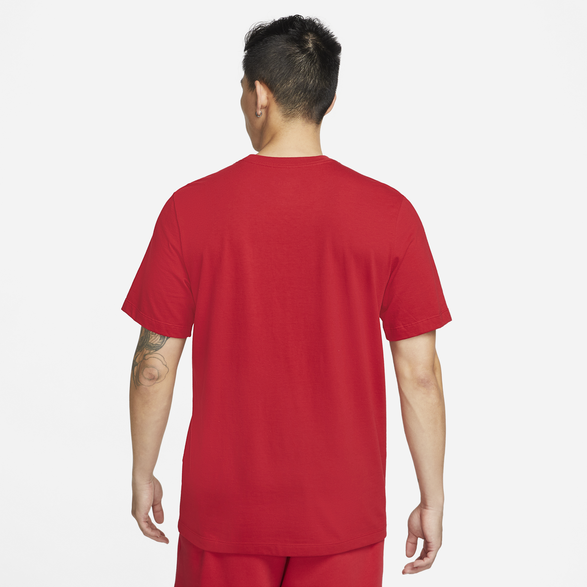 Air Jordan Mens Air Photo T-Shirt 'Gym Red'