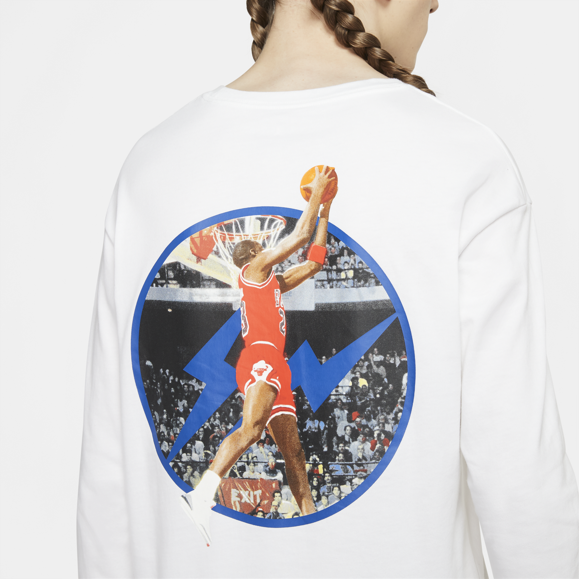 Air Jordan x Fragment Mens Long-Sleeve Tee