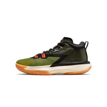 Air Jordan Mens Zion 1 Shoes 'Carbon Green/Black'