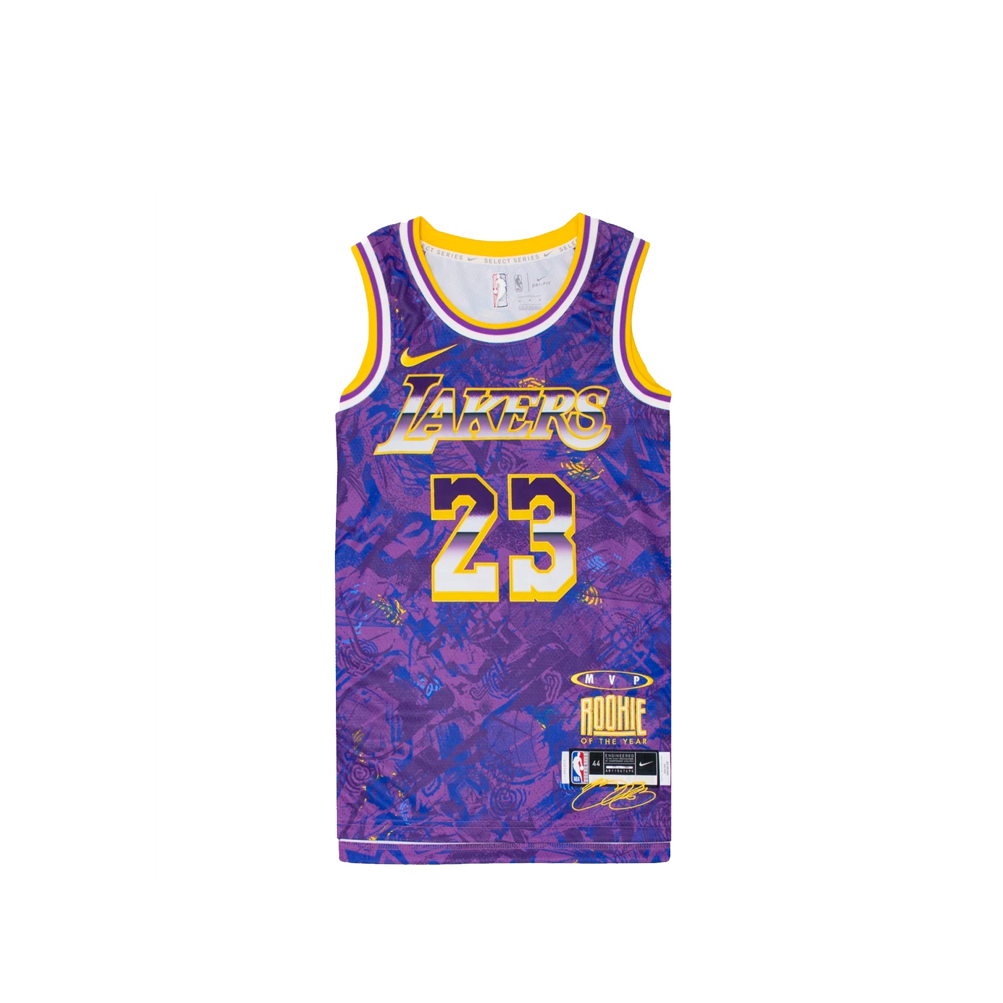 Nike Mens LeBron James Select Series Jersey FIELD PURPLE