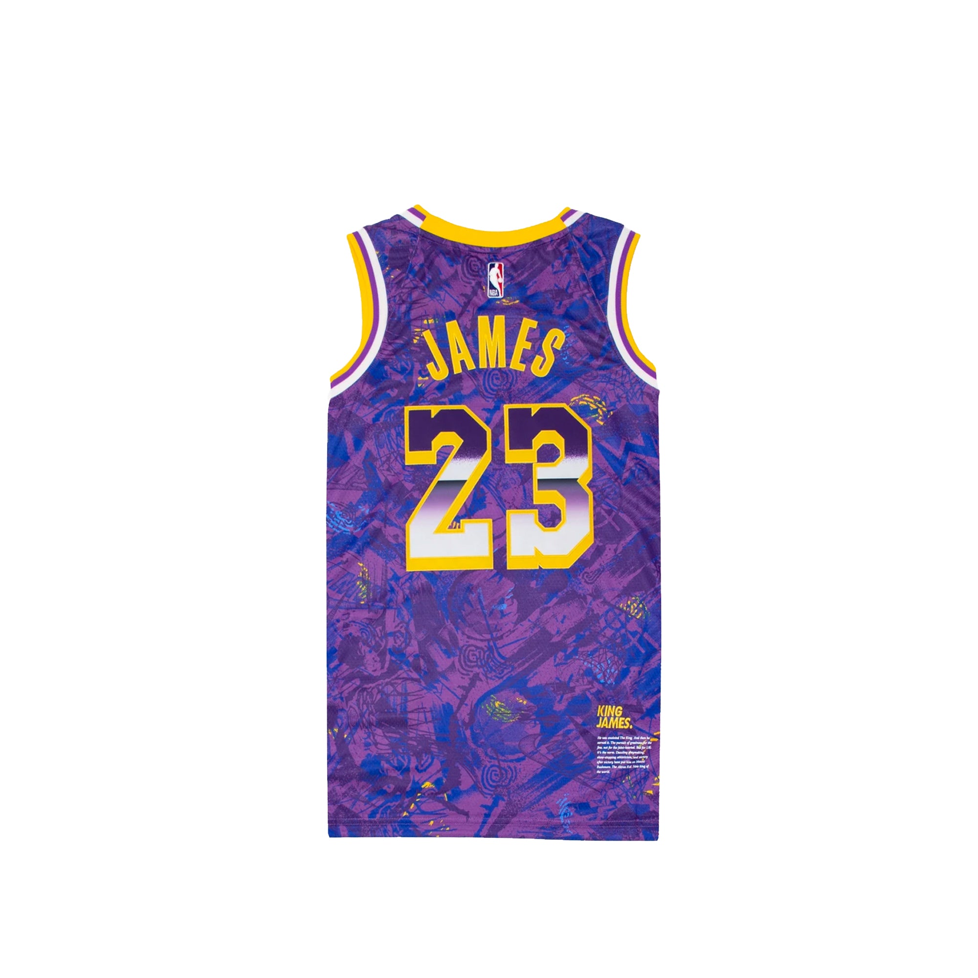 希少NIKE NBA レイカーズ レブロンジェームズ MVP ユニフォーム Nike Mens LeBron James Select Series Jersey FIELD PURPLE – Extra