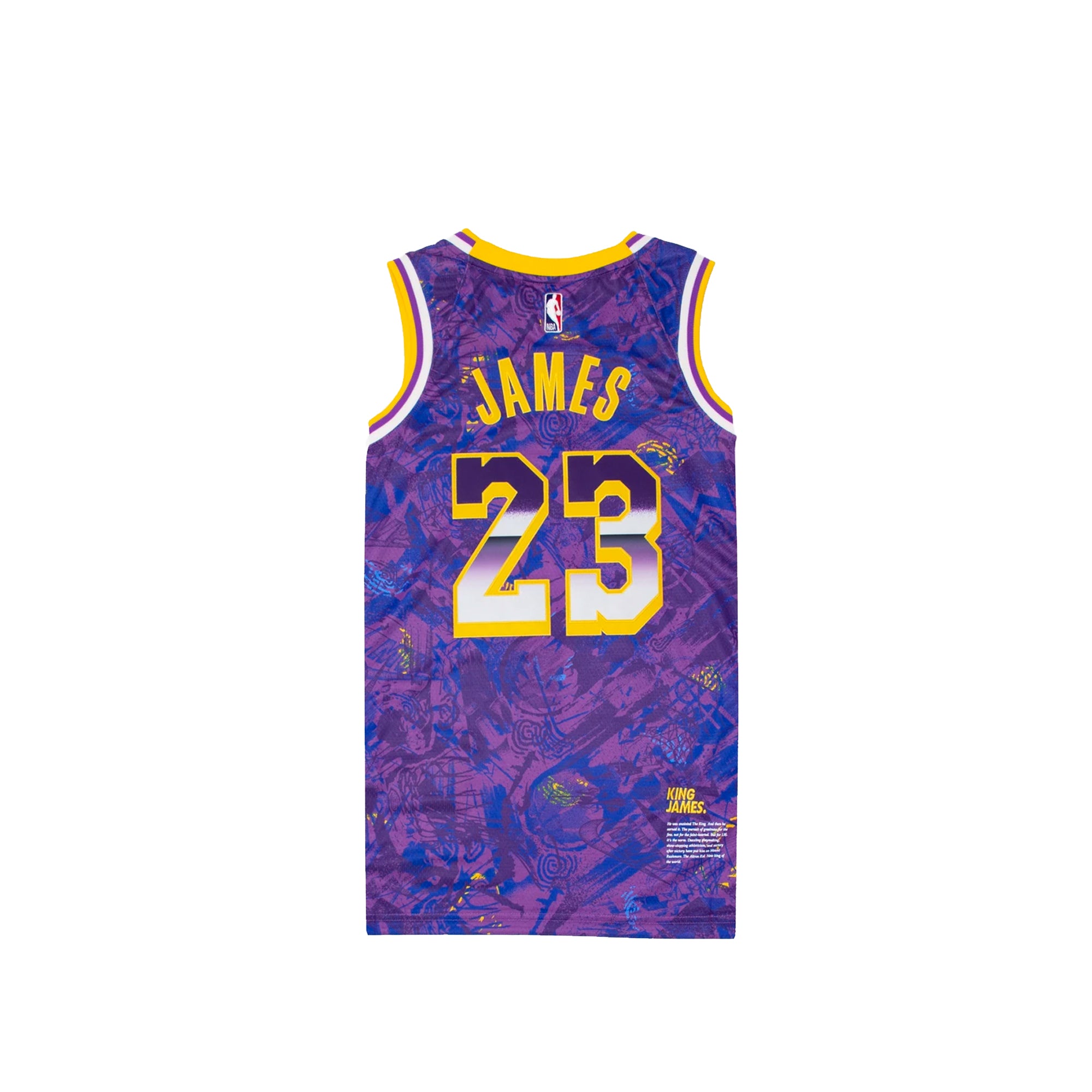 Nike Mens LeBron James Select Series Jersey FIELD PURPLE