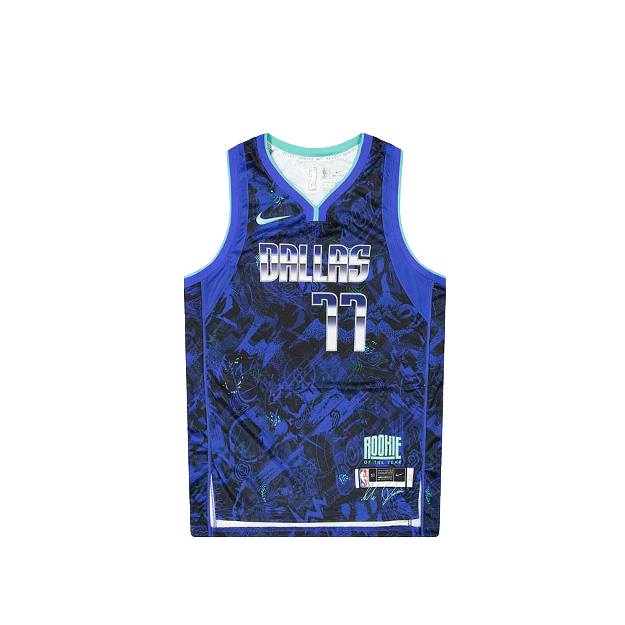 Nike Mens Luka Doncic Select Series Jersey Hyper Royal