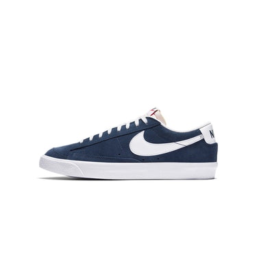 Nike Mens Blazer Low '77 'Suede Midnight Navy' Shoes