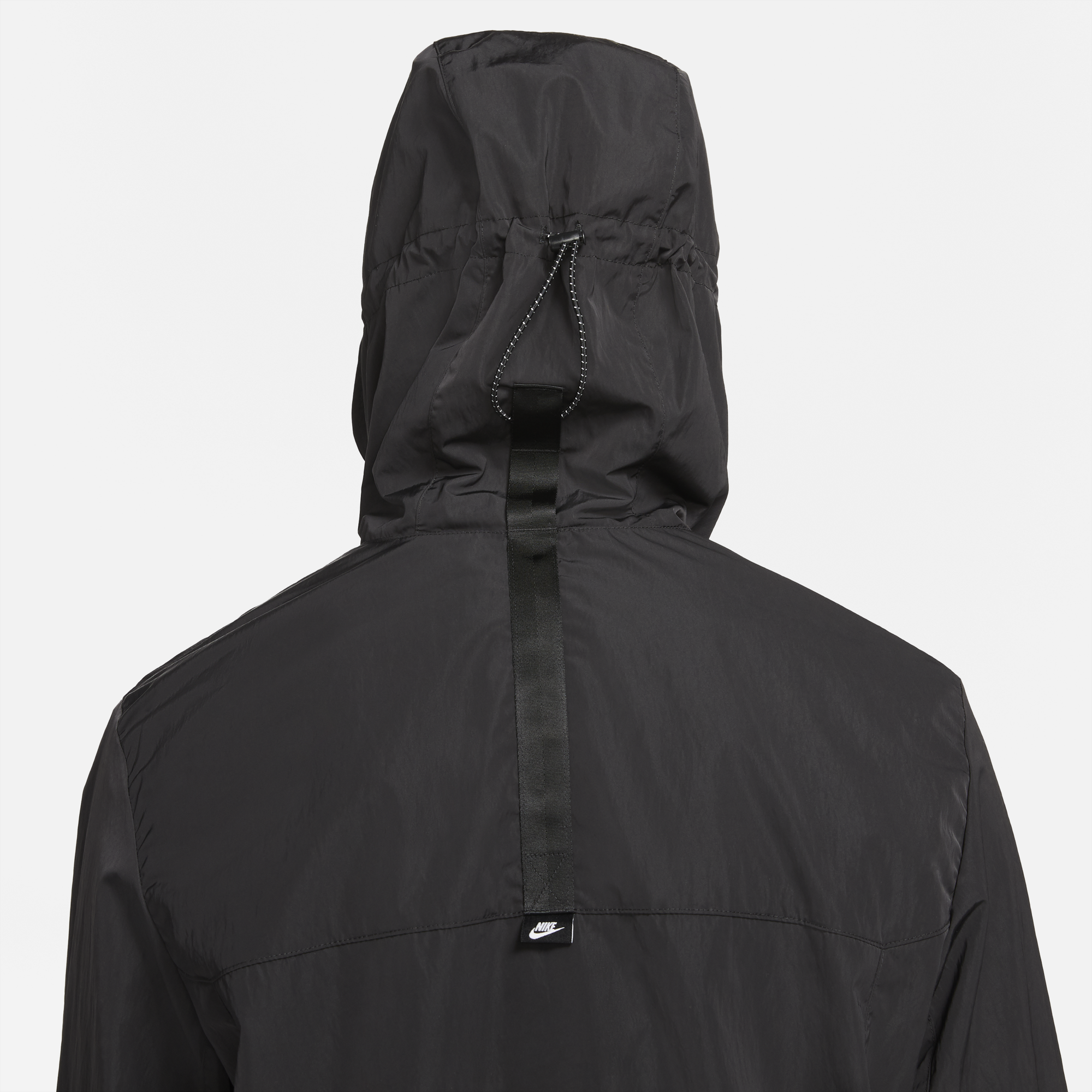 Nike Mens Sportswear Black Anorak Hoodie