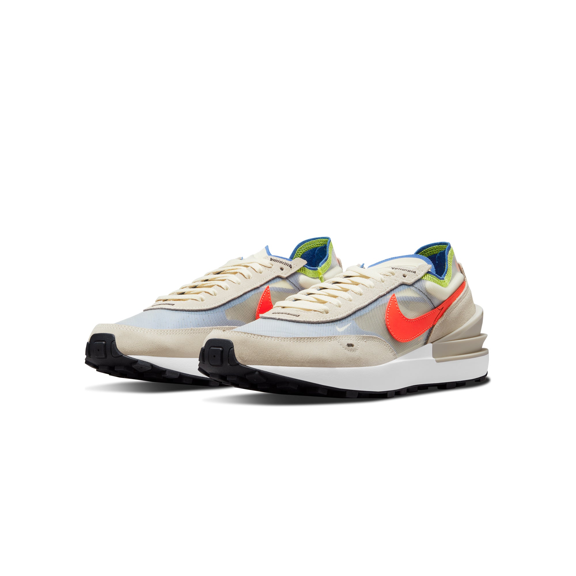 Nike Mens Waffle One Shoes 'Coconut milk/Crimson'