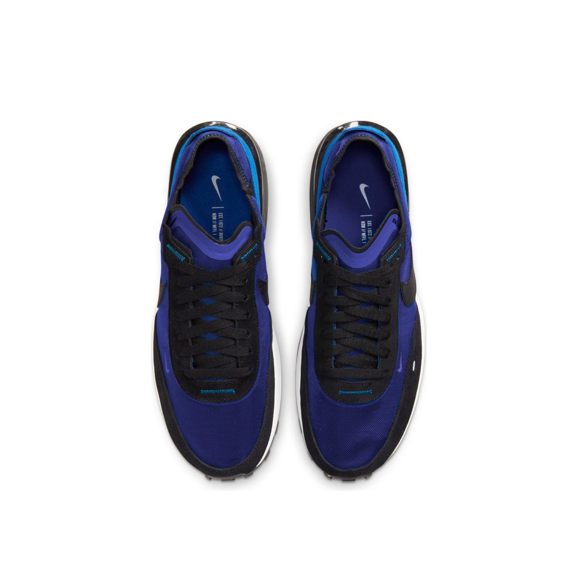 Nike Mens Waffle One Shoes 'Racer Blue/Black'