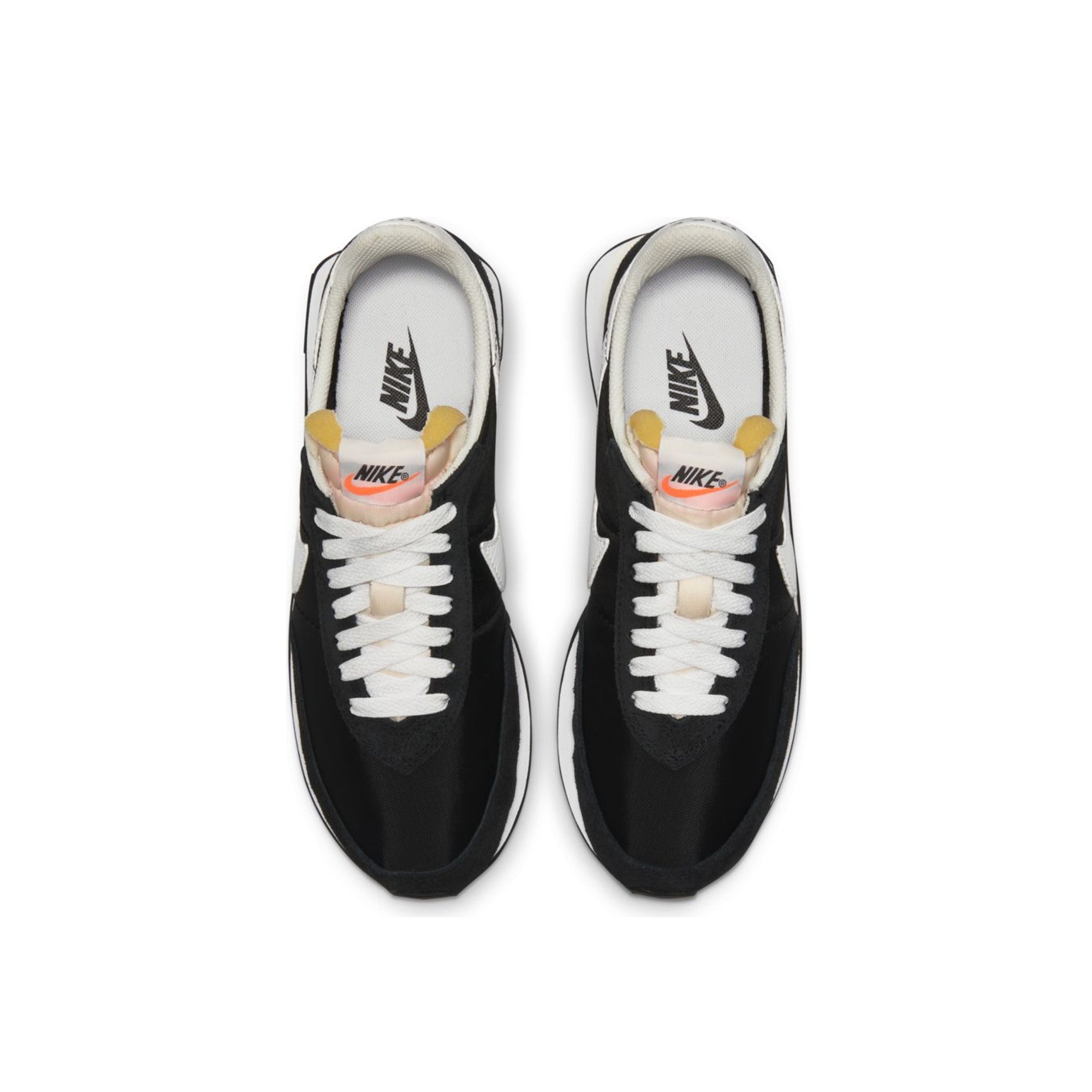 Nike Womens Waffle Trainer 2 Shoes 'Black/White/Sail'