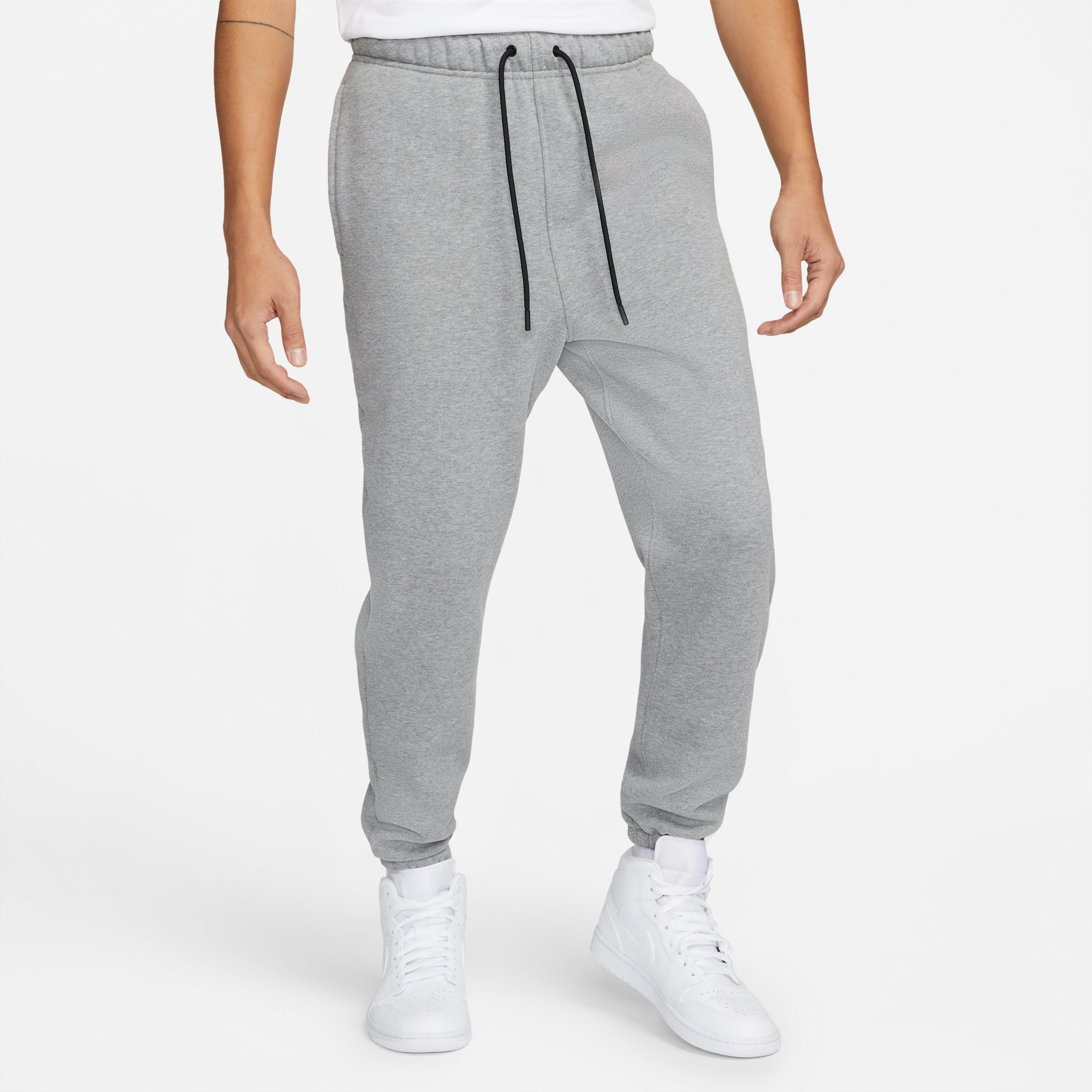 Air Jordan Mens Fleece Pants Carbon Heather