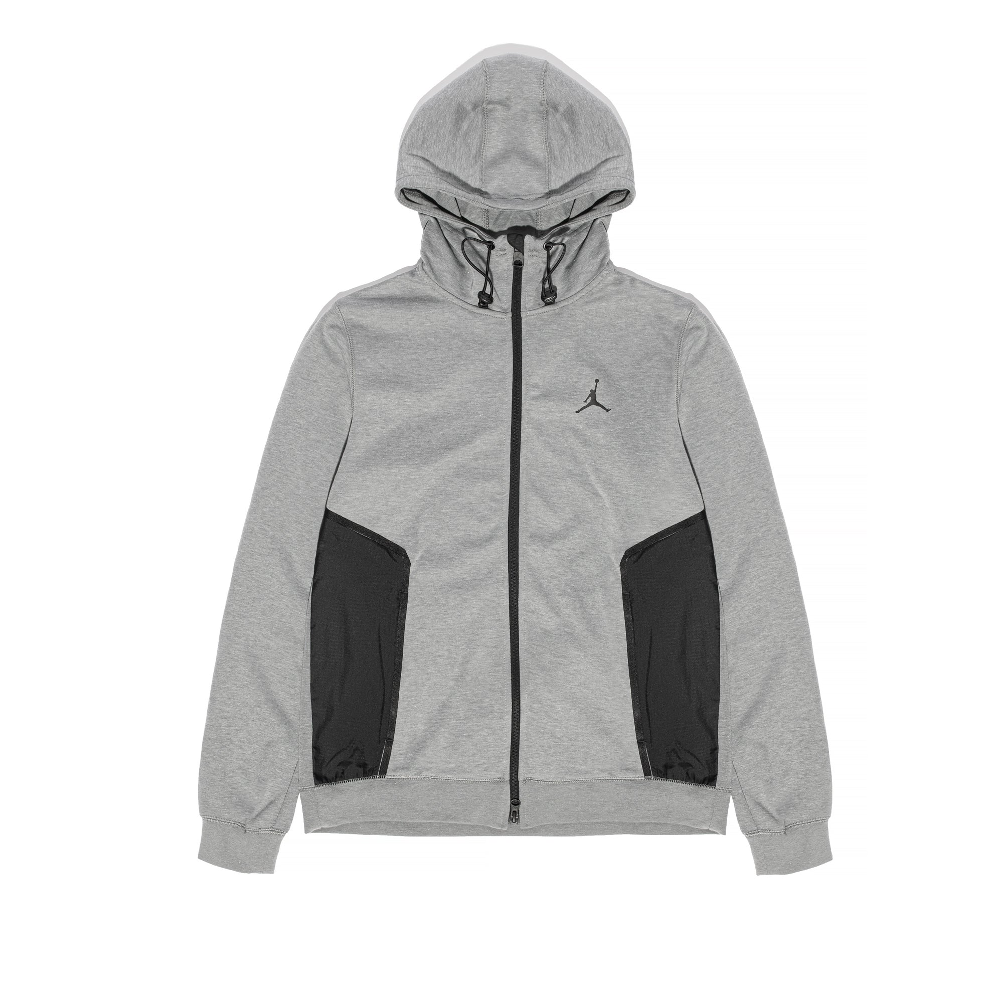 Air Jordan Mens Dri-Fit Air Fleece Full-Zip Hoodie 'Carbon Heather'