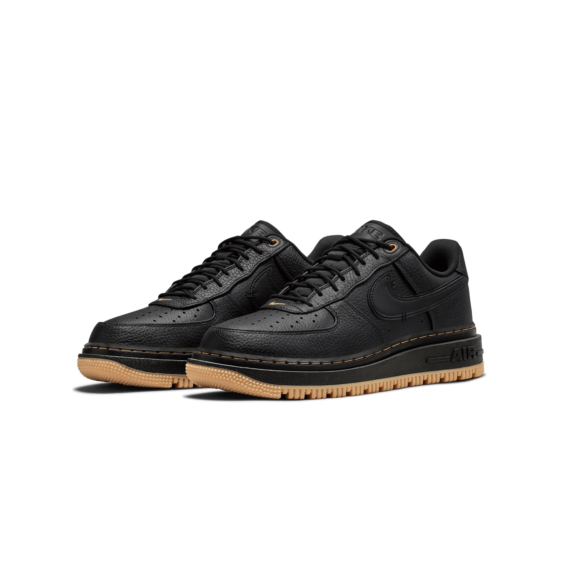 Nike Mens Air Force 1 Luxe Shoes 'Black'