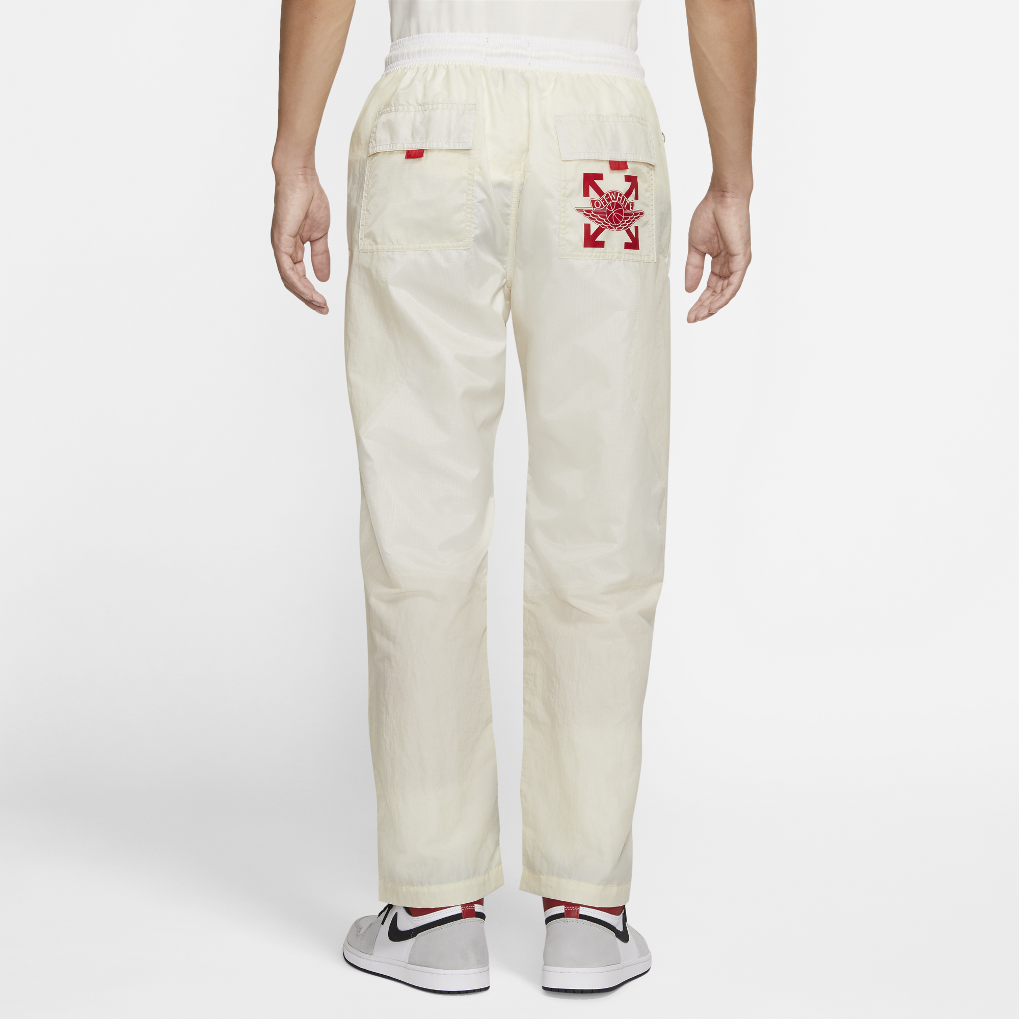 Air Jordan x Off White 'Sail' Pants – Extra Butter Air Jordan x Off White 'Sail' Pants – Extra Butter