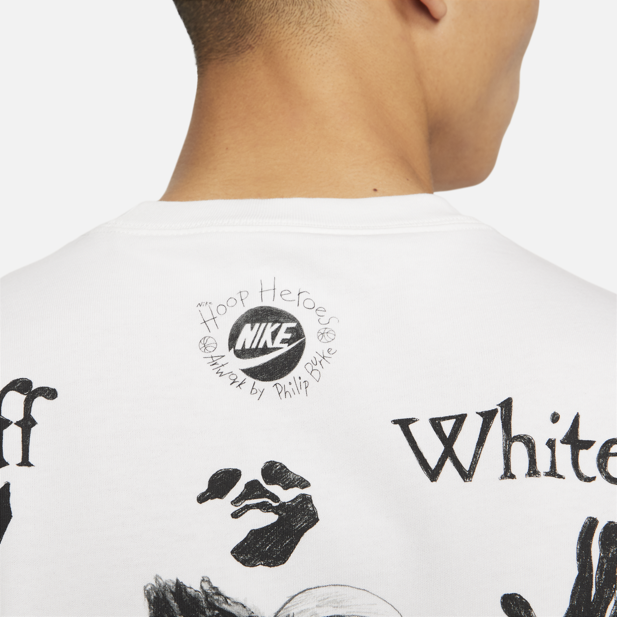 Air Jordan x Off White Mens 'White' T-Shirt