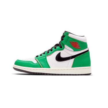 Air Jordan Womens 1 High OG Lucky Green Shoes