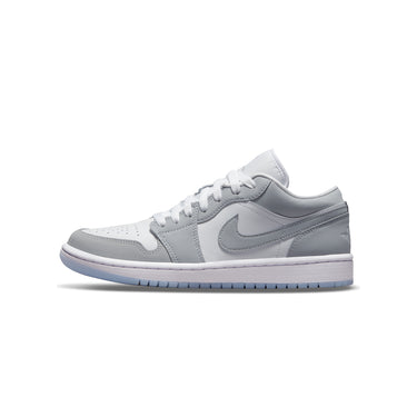Air Jordan Womens 1 Low Shoes White/Wolf Grey