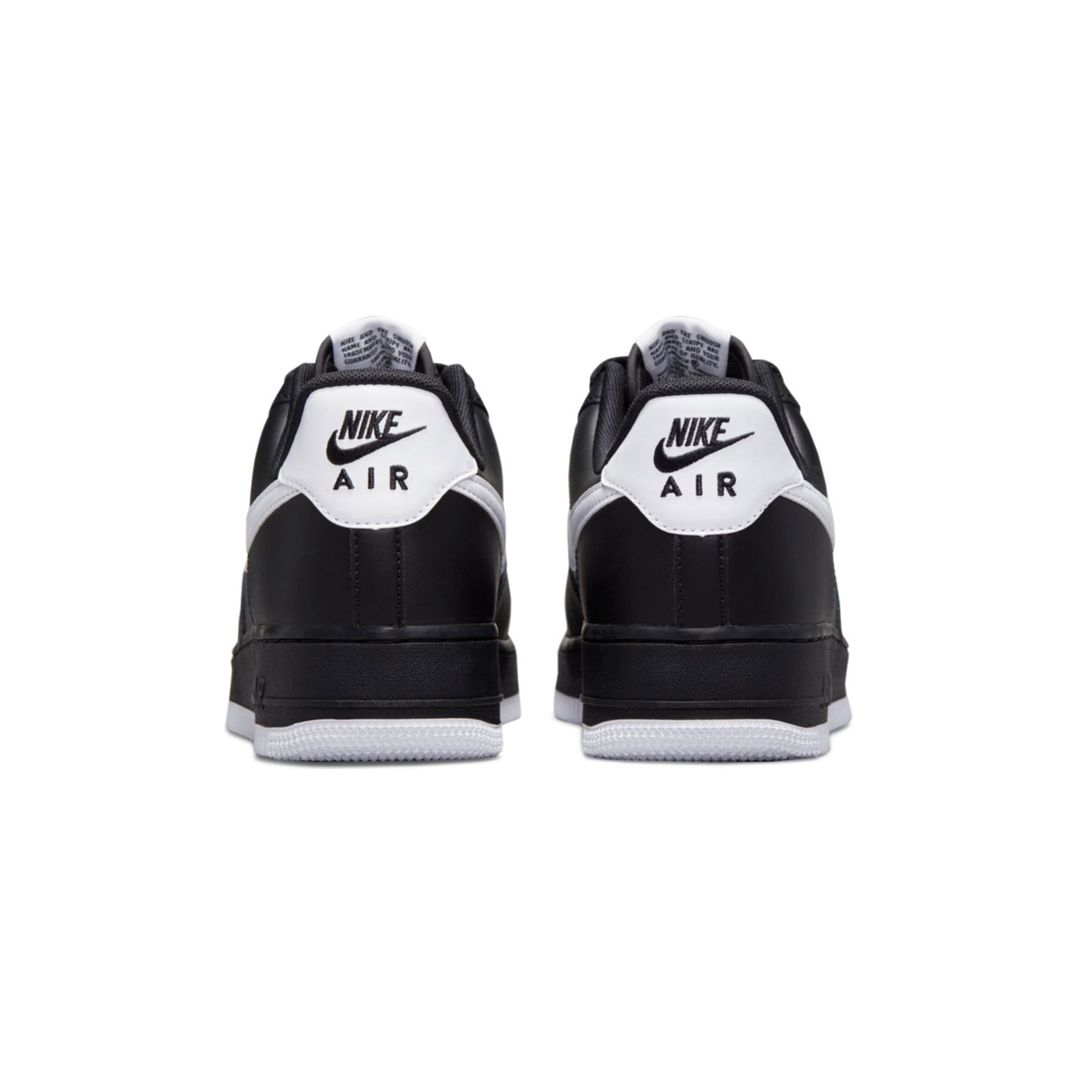 Nike Mens Air Force 1 '07 Shoes 'Black/White'