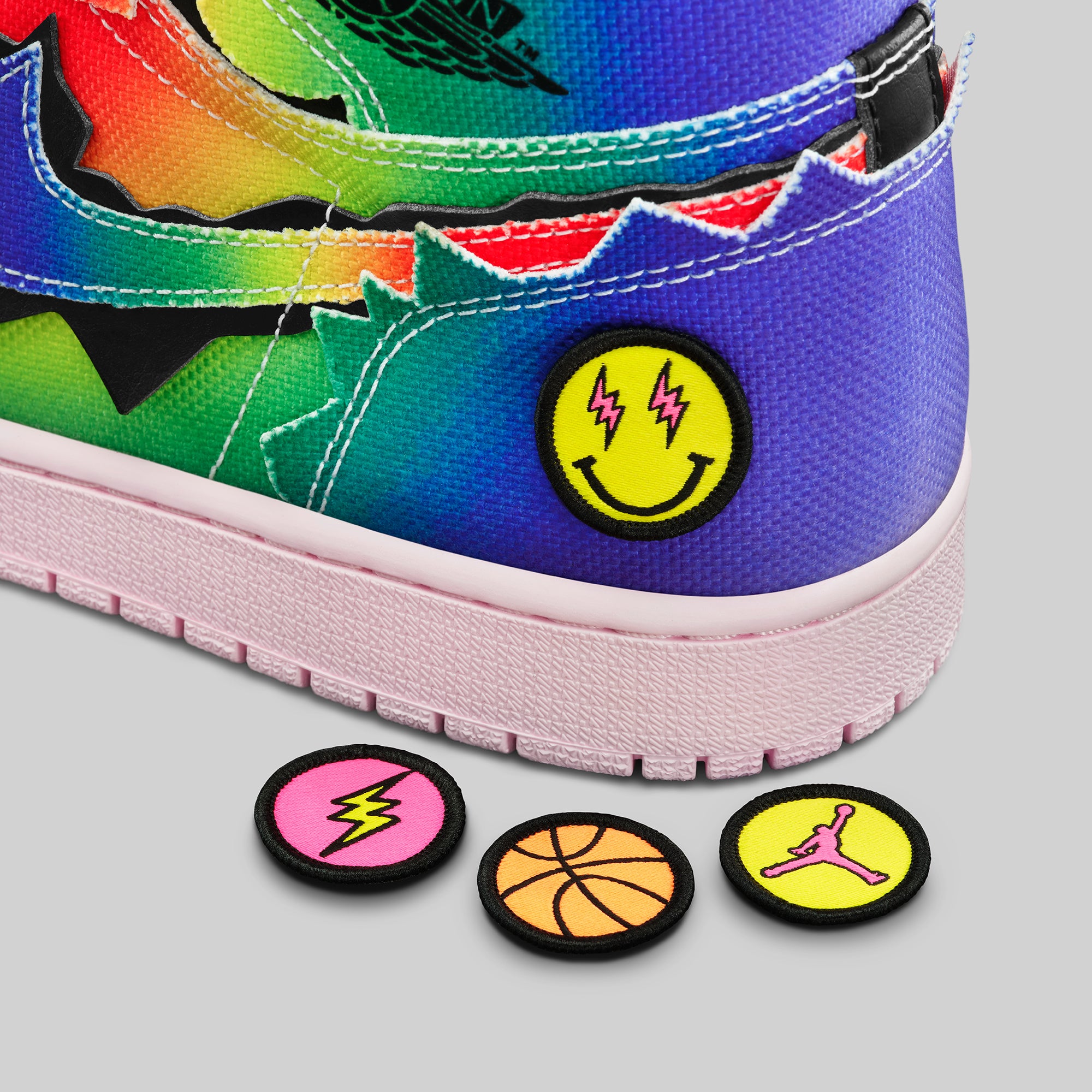 Air Jordan x J Balvin Mens 1 Retro High Shoes – Extra Butter