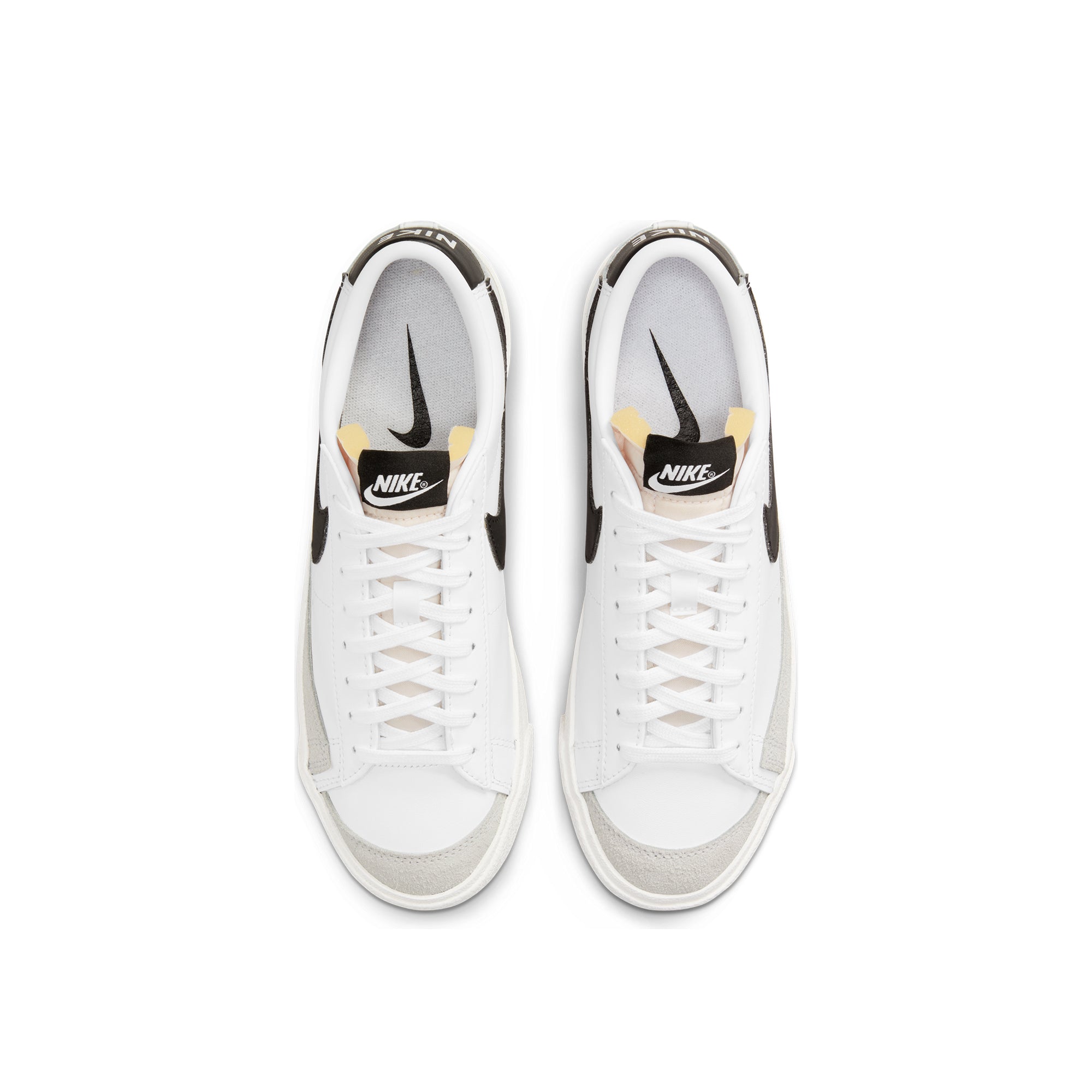 Nike Womens Blazer Low '77 Shoes 'White/Black'