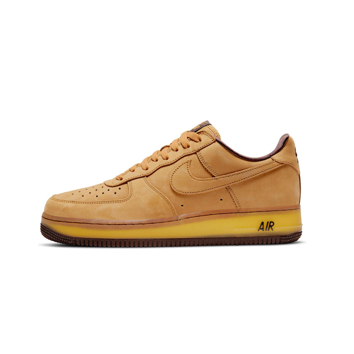 Nike Air Force 1 LV8 Low Men\'s Shoes - Wheat Suede, Retro Casual Sneakers 6.5 Nike Air Force 1 LowFlax Wheat Men main image 4