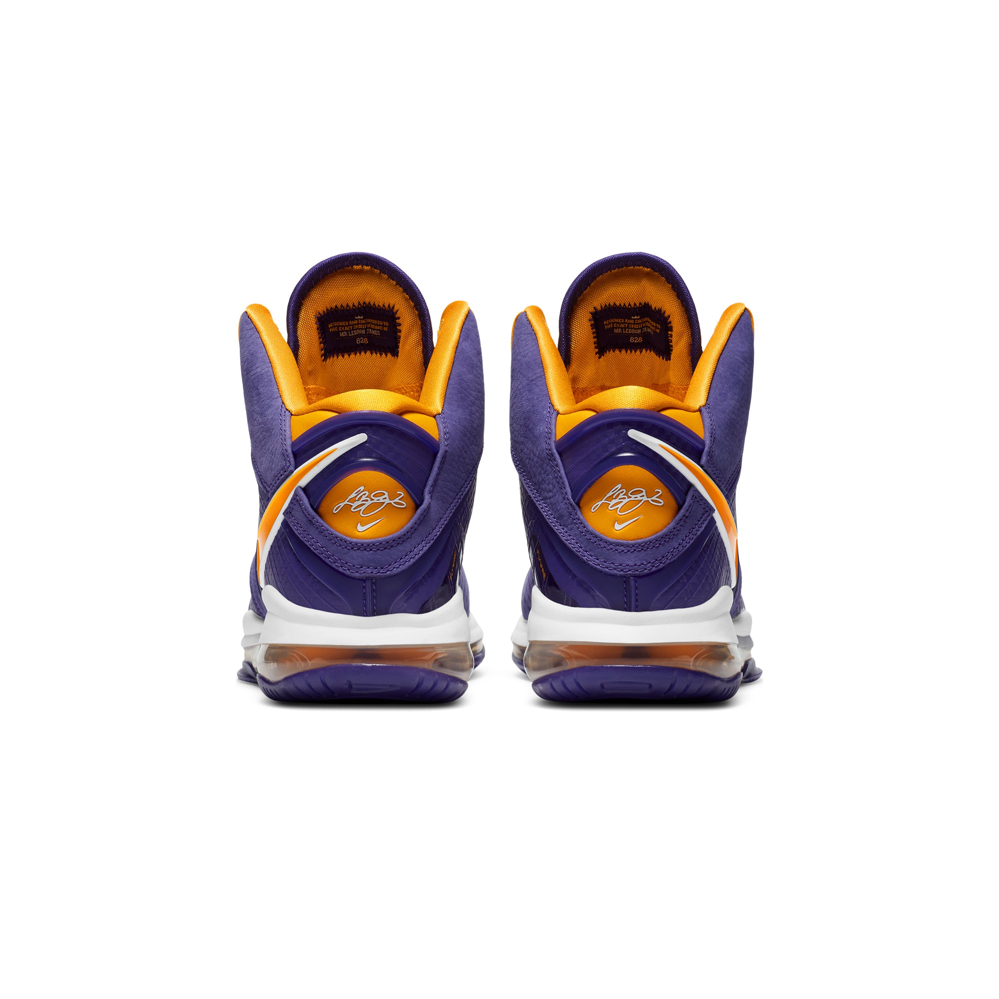 Nike Men Lebron VIII QS 'Lakers' Shoes