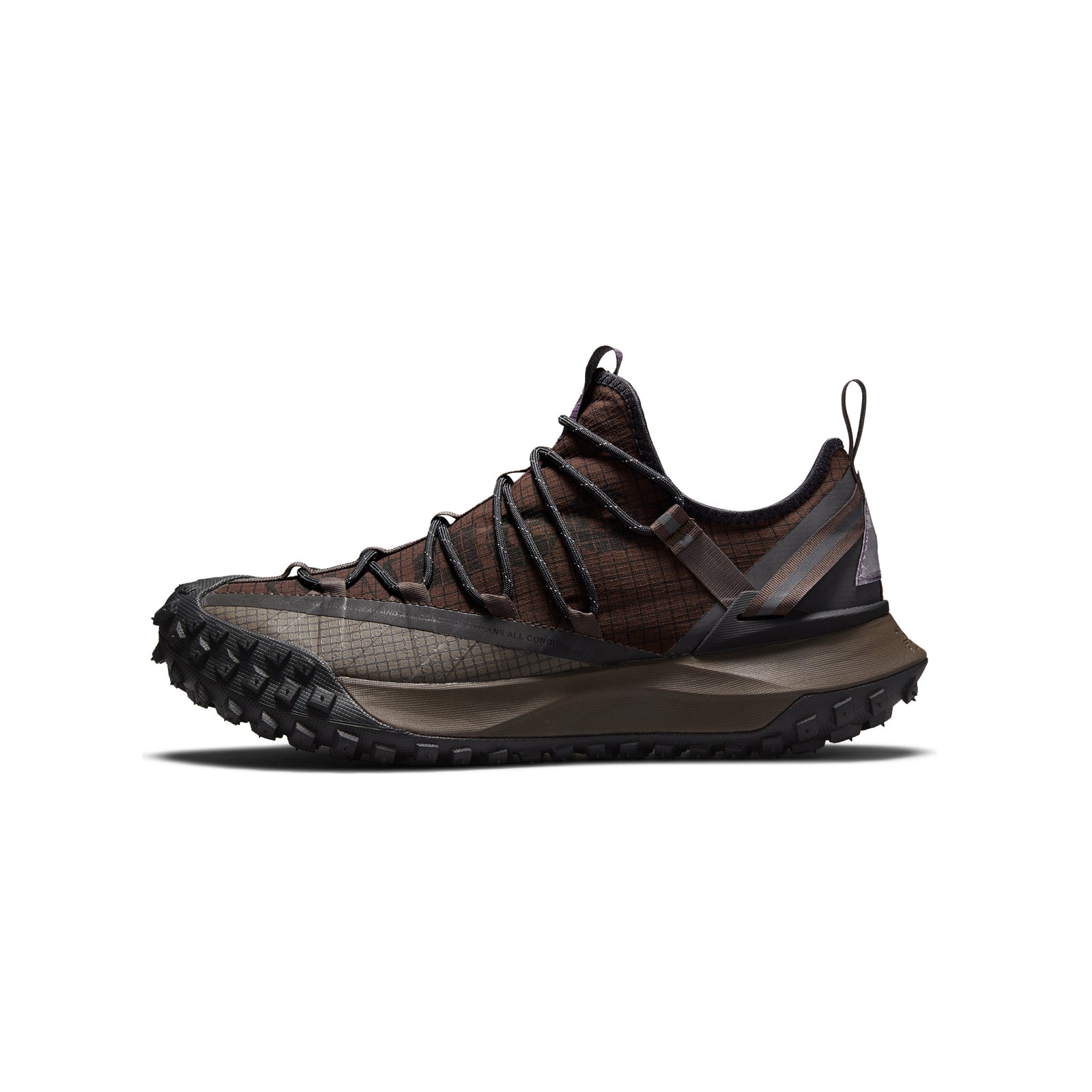 Nike ACG Mens Mountain Fly Low Shoes Brown Basalt /Black – Extra Butter