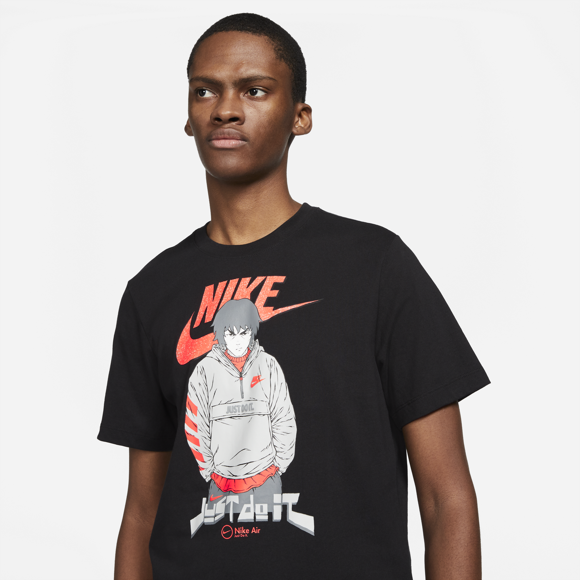 Nike Mens Sportswear Black T-Shirt