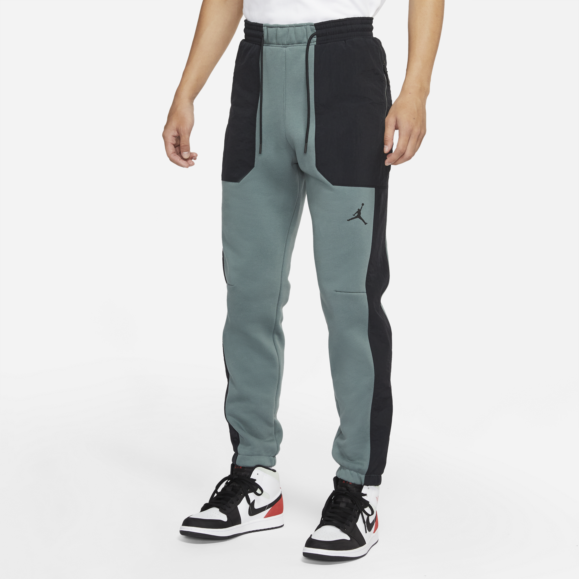 Air Jordan Mens 23 Engineered Fleece Pants Hasta Extra Butter
