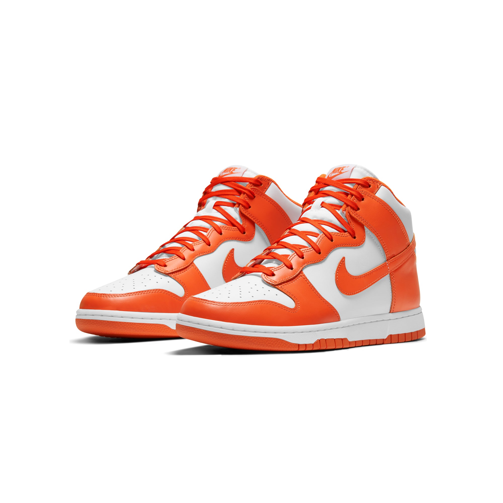 Nike Mens Dunk High Retro Orange Blaze Shoes